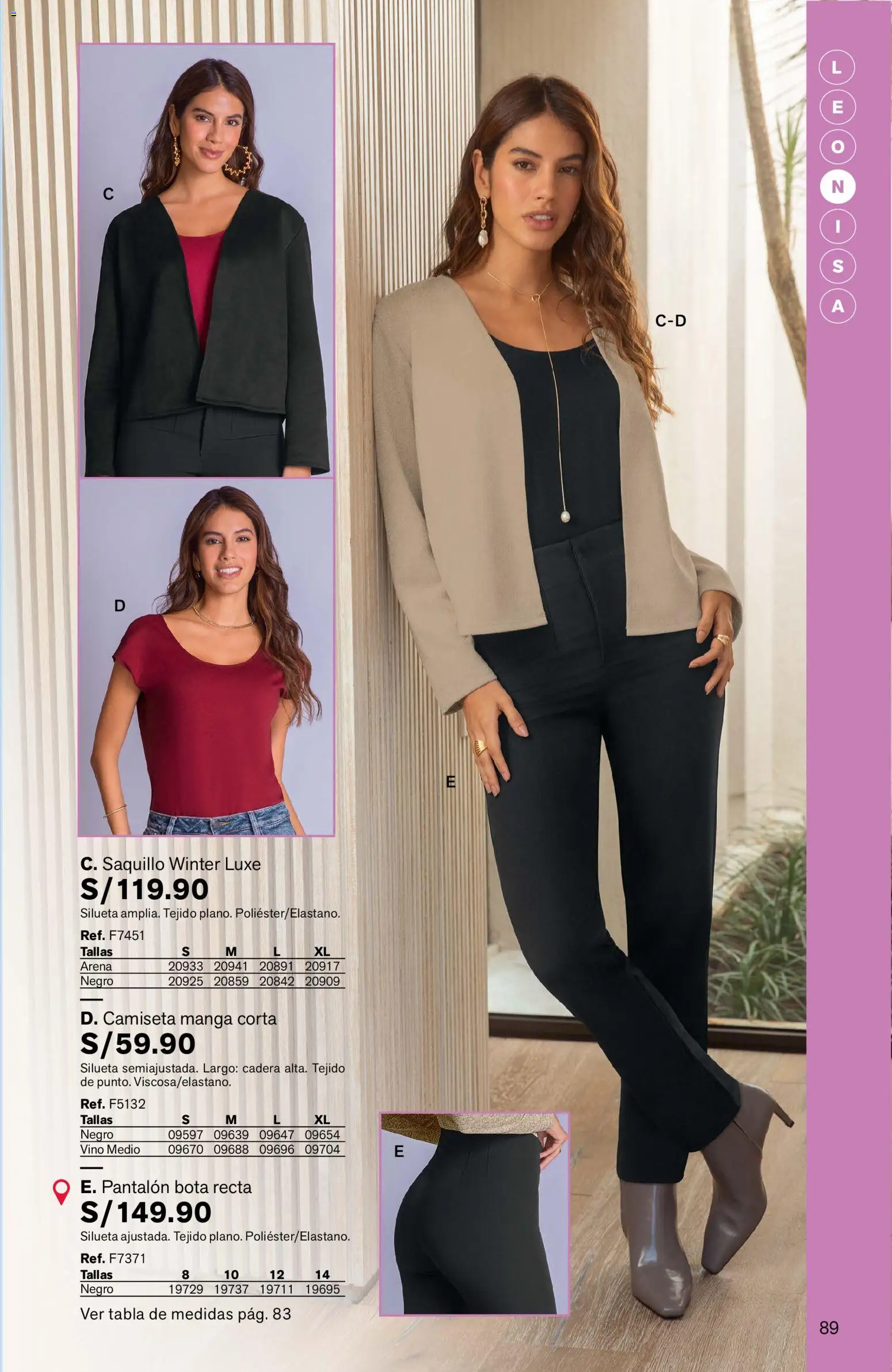 Catálogo Leonisa válido desde 04/08/2026 | Página: 89 | Productos: Vino