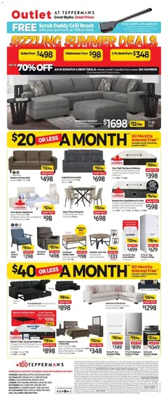 Preview of Tepperman's outlet from shop Tepperman's valid from Jul 17, 2026