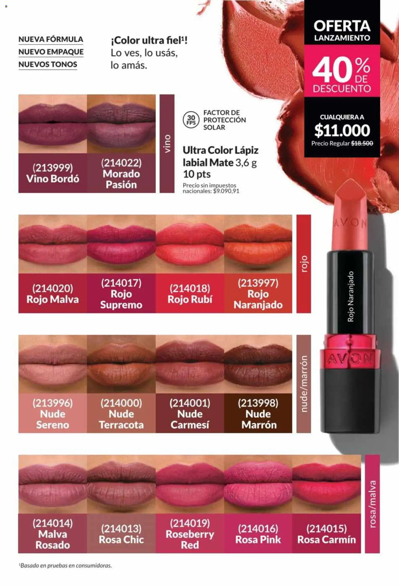 Catálogo AVON Campaña 5/2026 │ válido desde el 01.05.2026 | Página: 9 | Productos: Mate, Vino