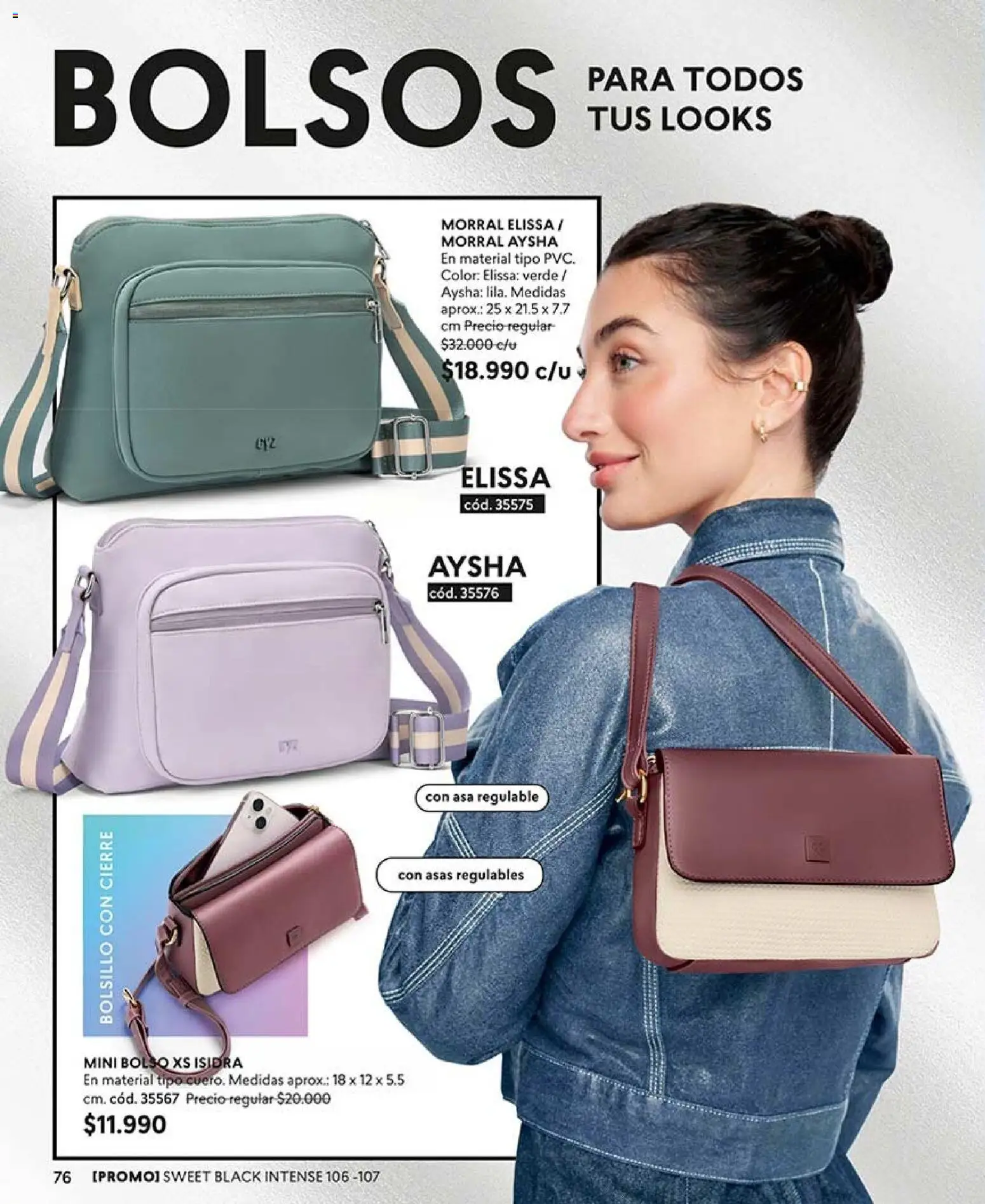 Catálogo CyZone Campaña 12 │ válido desde el 06.07.2026 | Página: 80 | Productos: Bolso