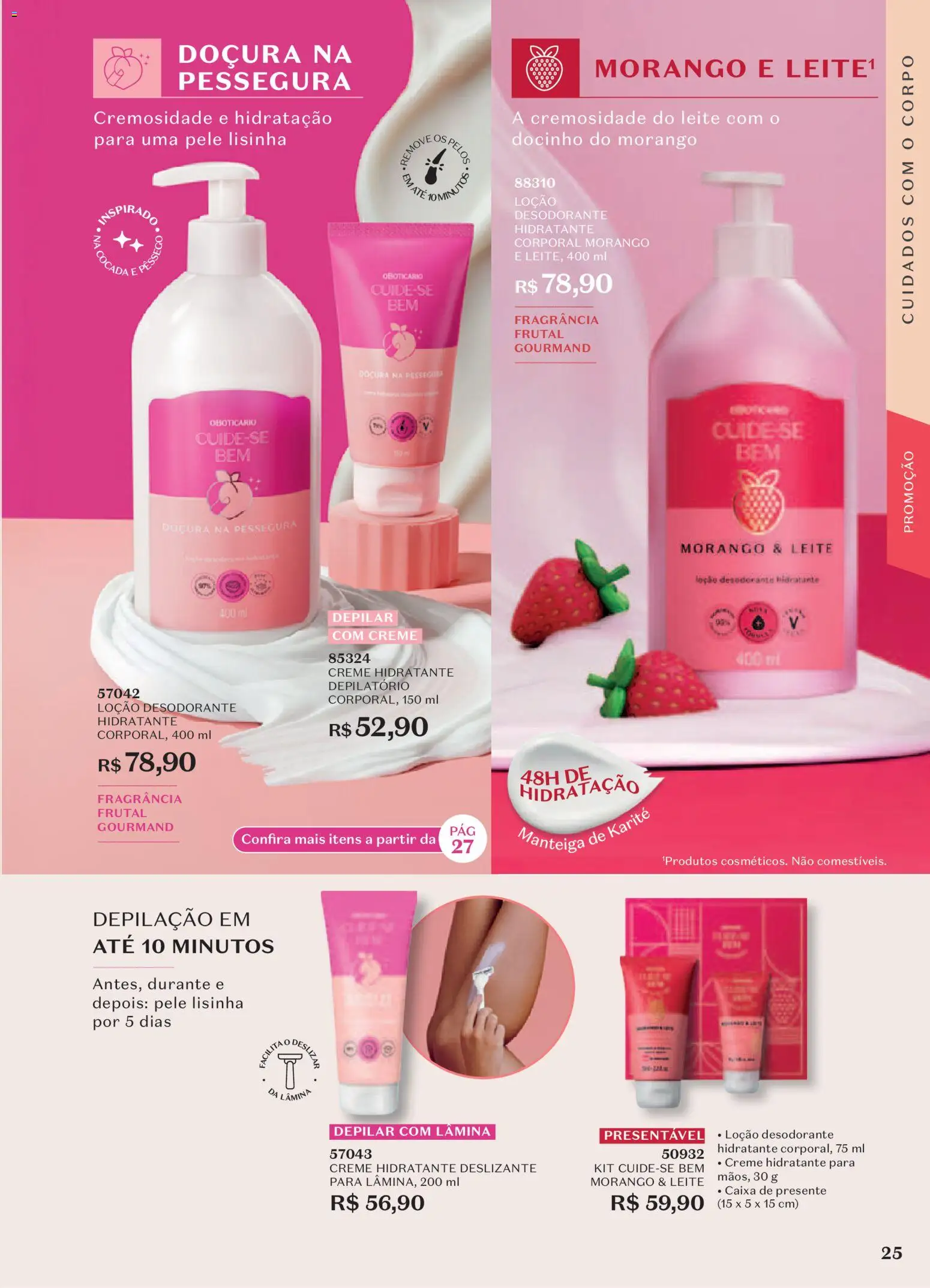 O Boticário Folheto - válido de 29/06/2026 | Página: 29 | Produtos: Fragrância, Caixa, Manteiga, Creme