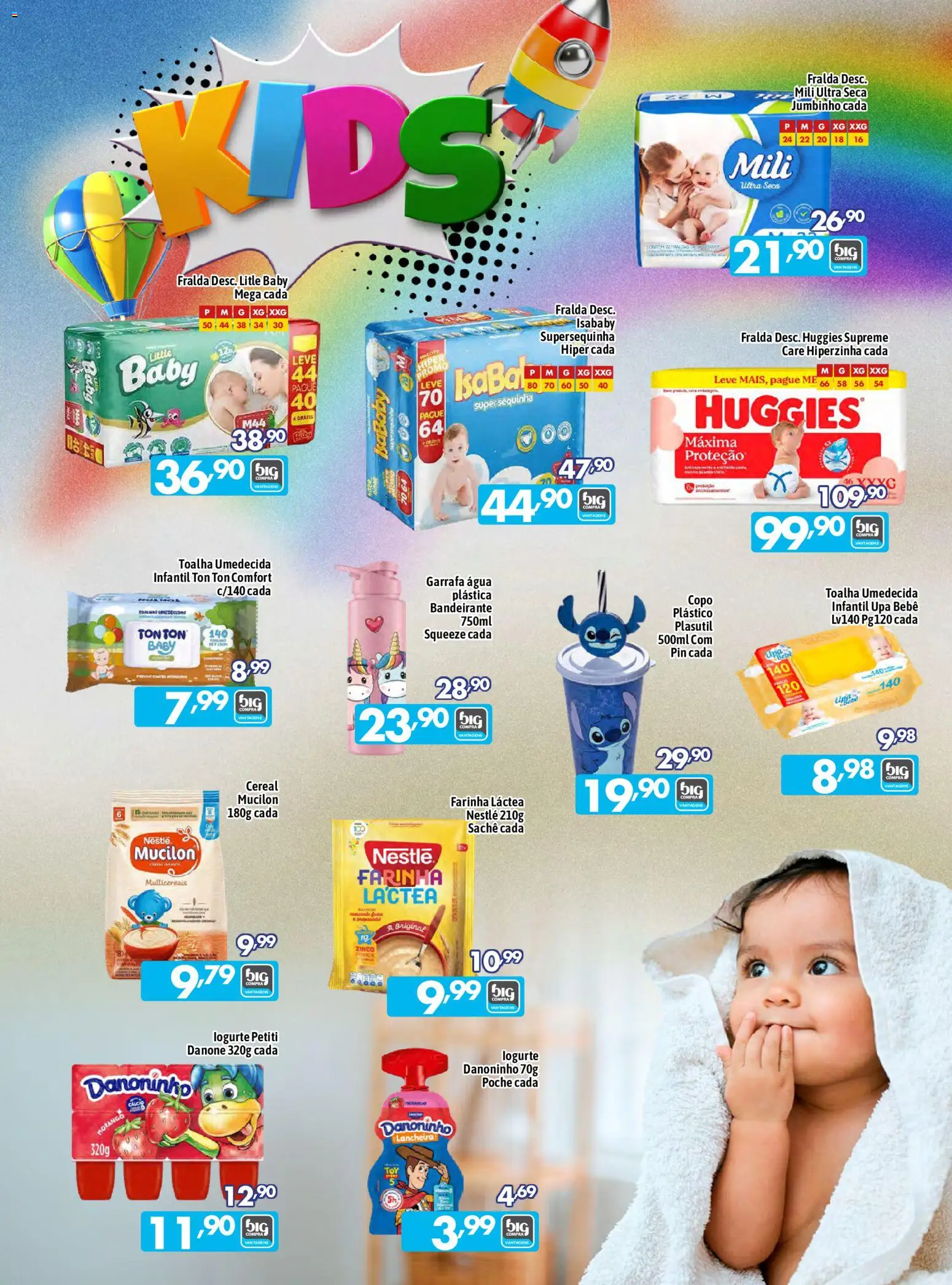 Big Compra Folheto - válido de 05/09/2026 | Página: 13 | Produtos: Farinha, Lancheira, Farinha láctea, Copo infantil