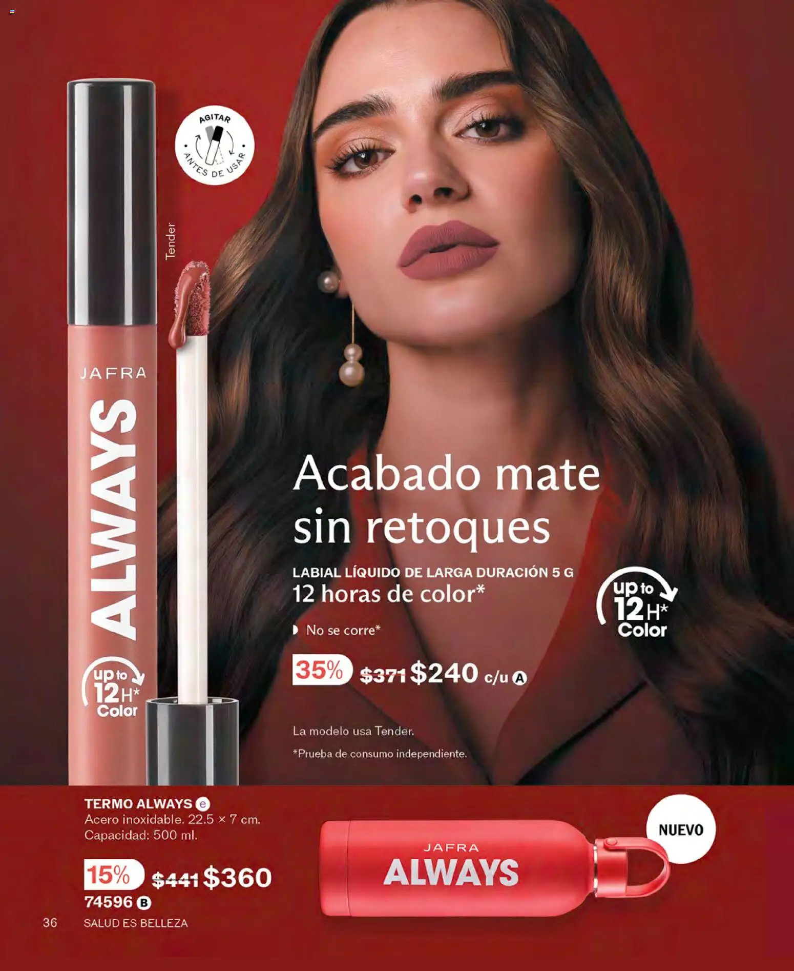 Nuevas ofertas de JAFRA válidas en toda la República Mexicana desde el 01/09/2026. ¡Encuentra las mejores ofertas en JAFRA catálogo! | Página: 36