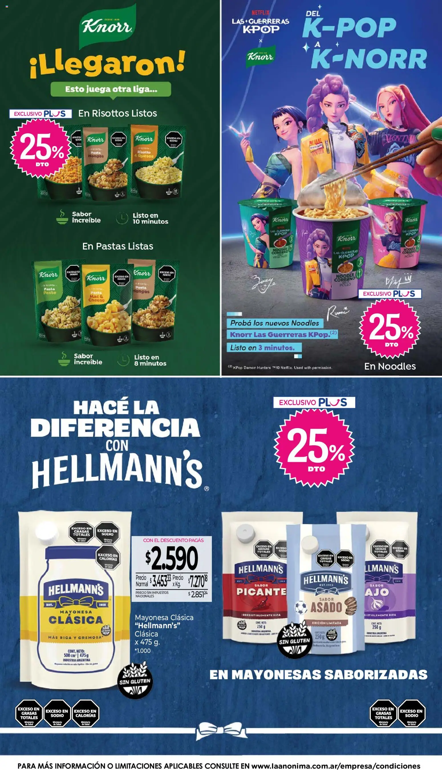 La Anonima catálogo │ válido desde el 10/09/2026 | Página: 8 | Productos: Pesto, Liga, Mayonesa, Pasta