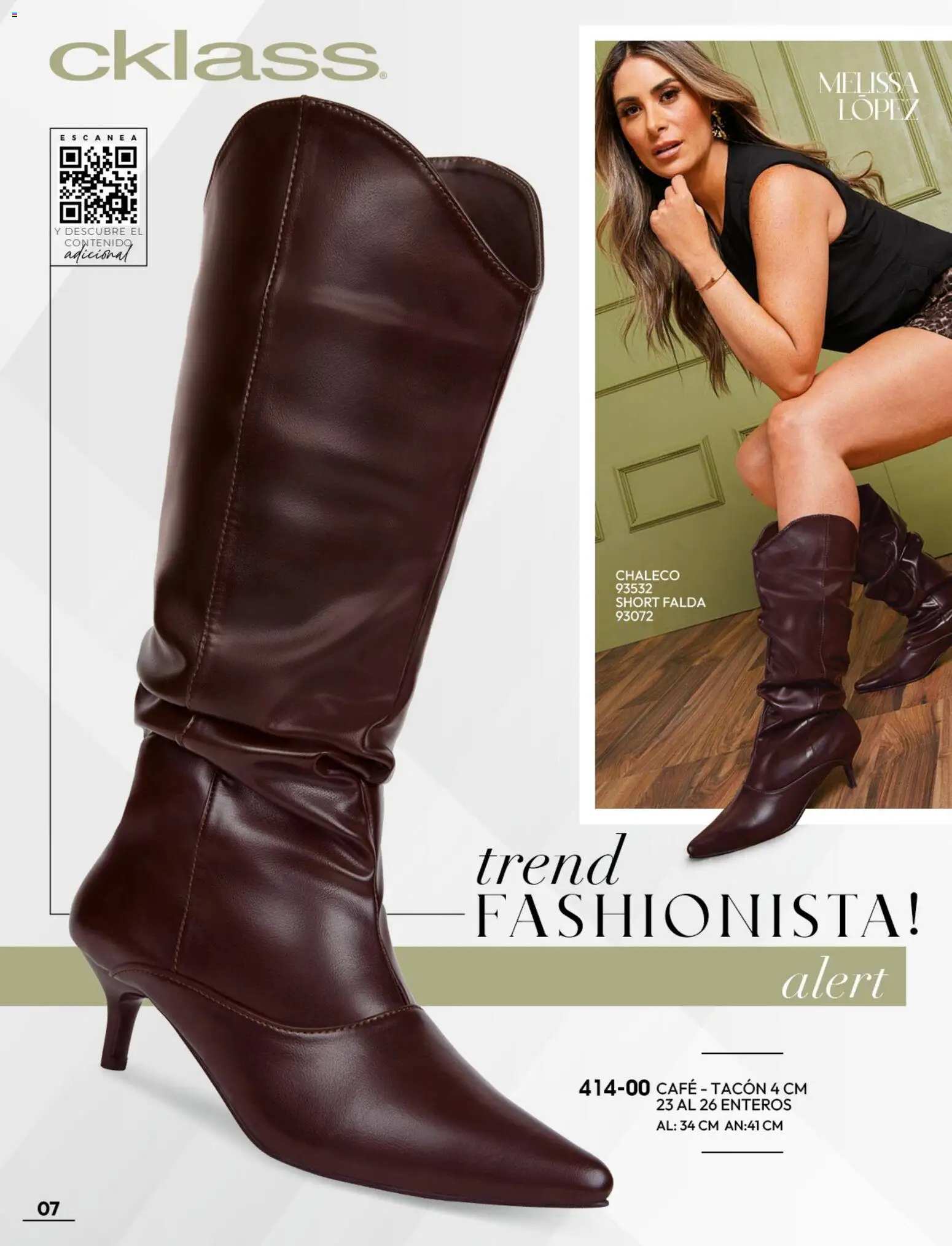 Nuevas ofertas de Cklass válidas en toda la República Mexicana desde el 08/07/2026. ¡Encuentra las mejores ofertas en Cklass catálogo Botas y botines! | Página: 8 | Productos: Chaleco, Café, Falda, Short