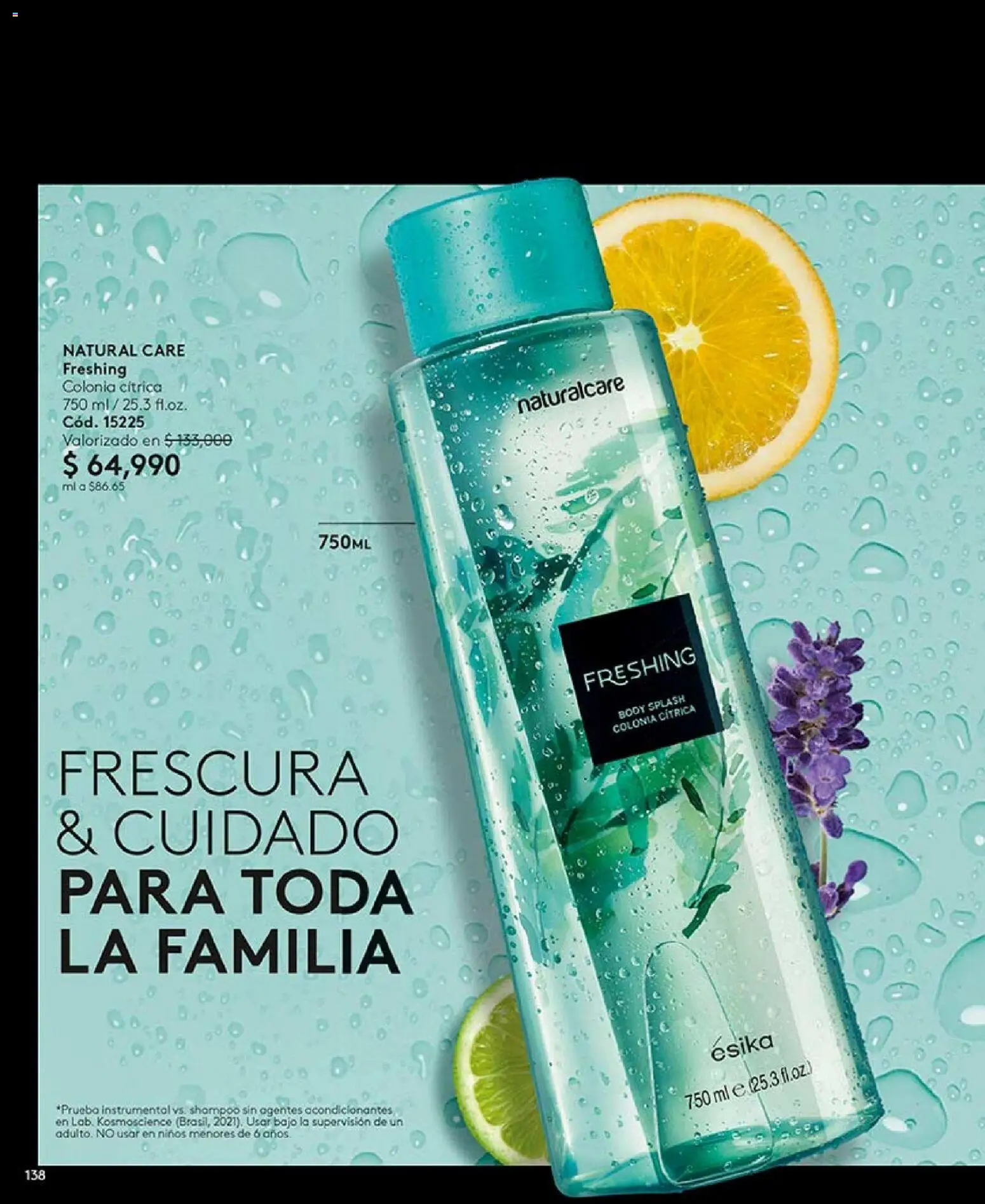 Ésika revista - valida desde el 04.05.2026 | Página: 140 | Productos: Body, Shampoo