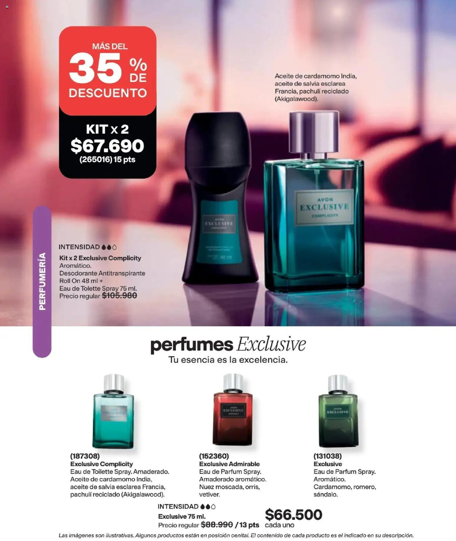 Avon revista - valida desde el 16/08/2026 | Página: 100 | Productos: Eau de toilette, Desodorante, Nuez, Aceite