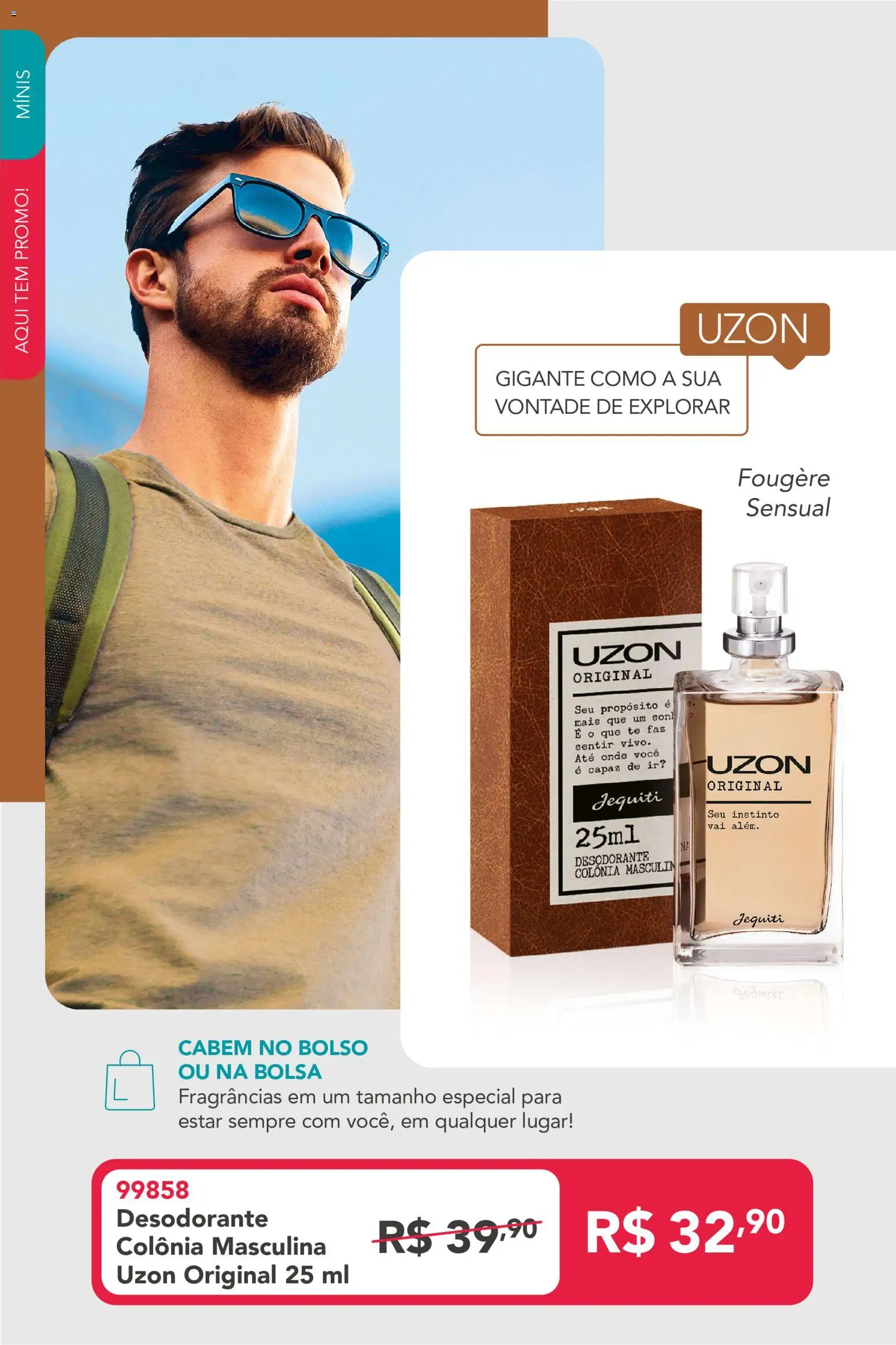 Jequiti Folheto - válido de 14/07/2026 | Página: 19 | Produtos: Desodorante, Bolsa