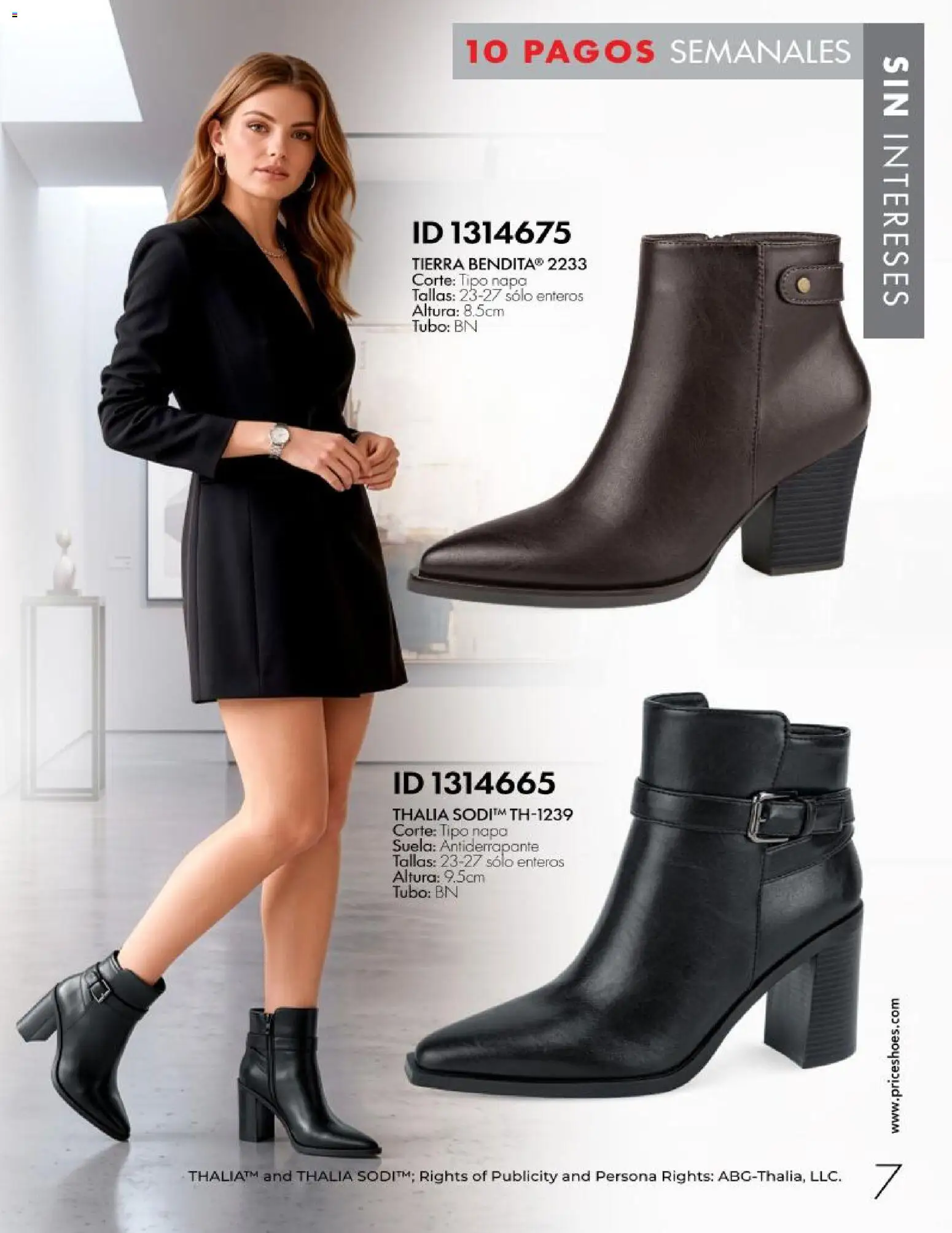 Nuevas ofertas de Price Shoes válidas en toda la República Mexicana desde el 28/10/2026. ¡Encuentra las mejores ofertas en Price Shoes catálogo 10 pagos sin intereses! | Página: 7
