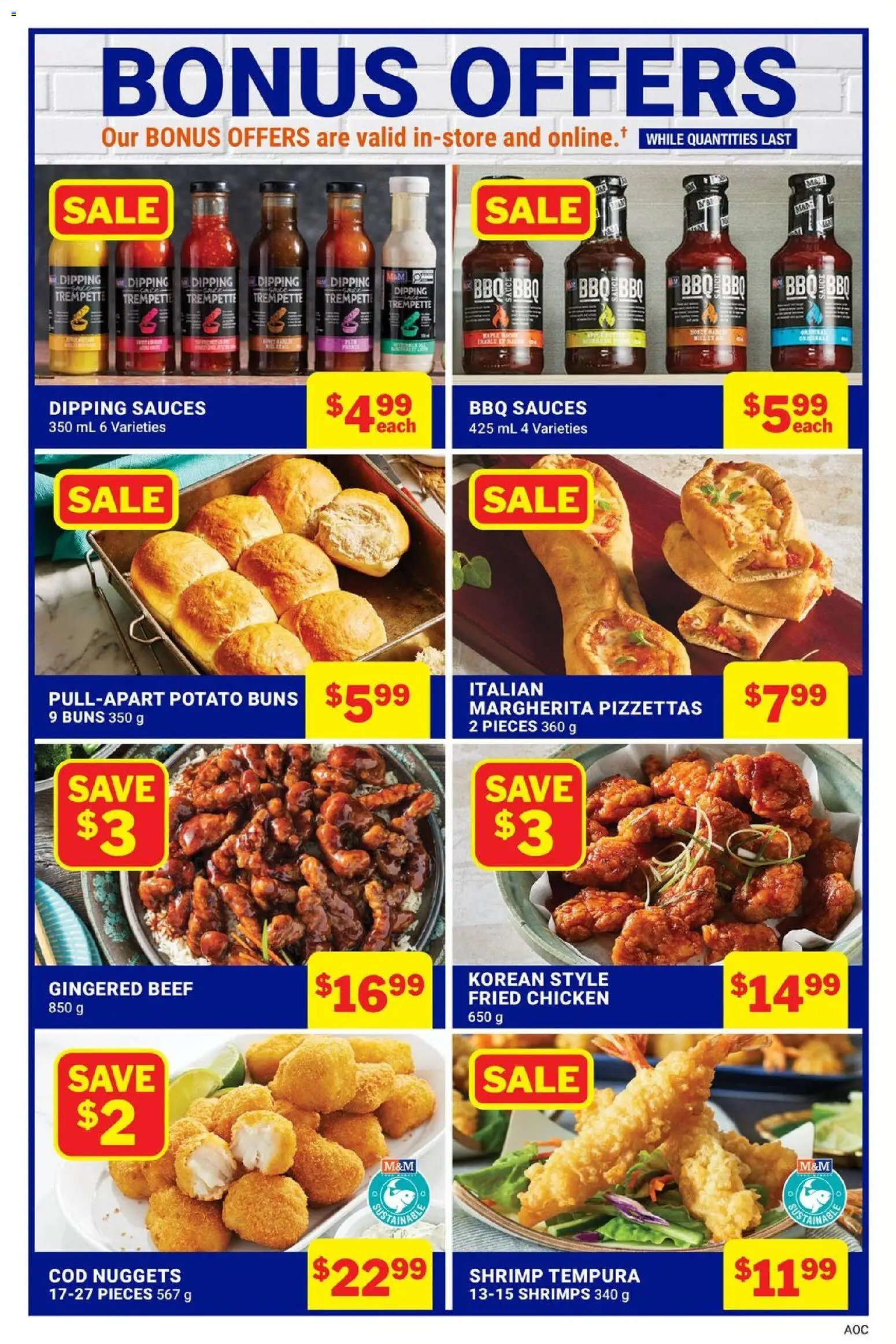 M&M Food Market flyer valid from Sep 3, 2026 | Page: 9 | Products: Beef, Shrimp, Sauces, Chicken