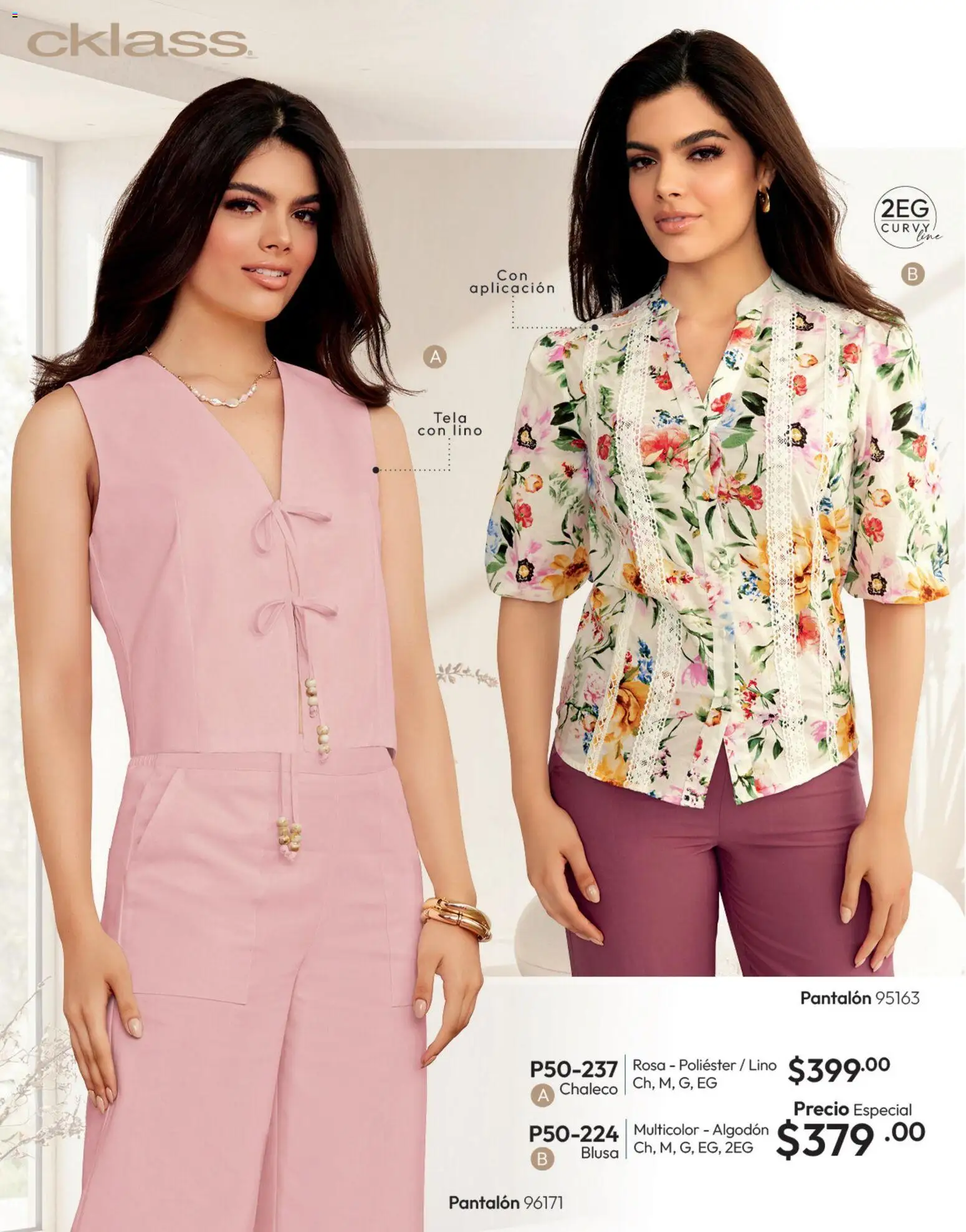 Nuevas ofertas de Cklass válidas en toda la República Mexicana desde el 11/09/2026. ¡Encuentra las mejores ofertas en Cklass catálogo Invierno! | Página: 180 | Productos: Blusa, Chaleco, Algodón