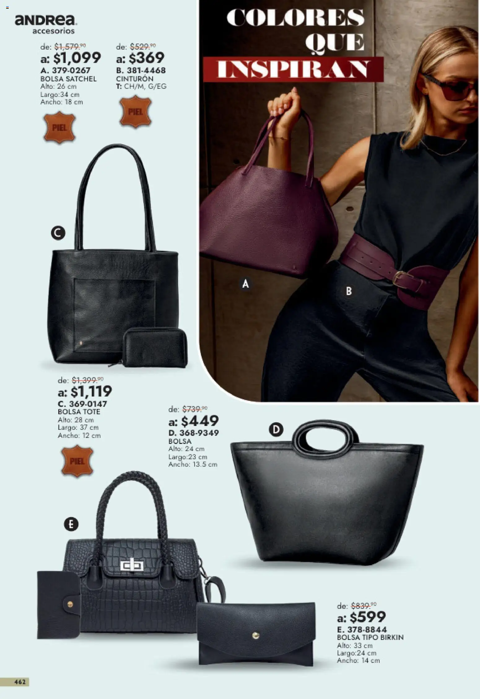Nuevas ofertas de Andrea válidas en toda la República Mexicana desde el 26/07/2026. ¡Encuentra las mejores ofertas en Andrea catálogo Outlet! | Página: 462