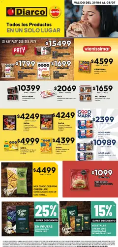 Vista previa Diarco - Especial Quickfood válido desde el 29/06/2026