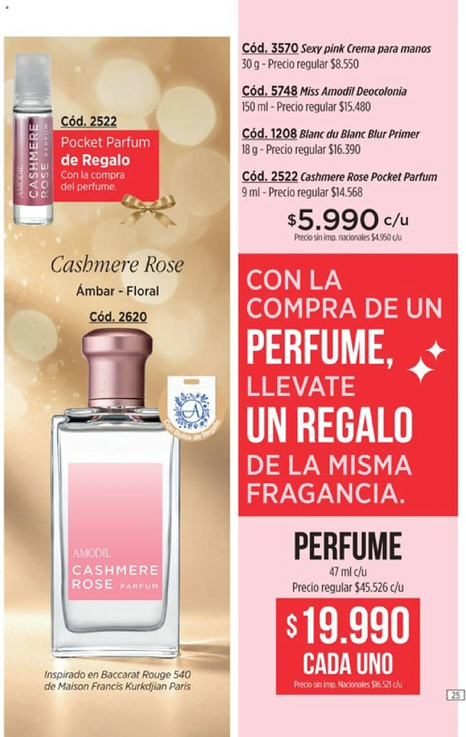 Catálogo Amodil Campaña 18 │ válido desde el 02/11/2026 | Página: 25