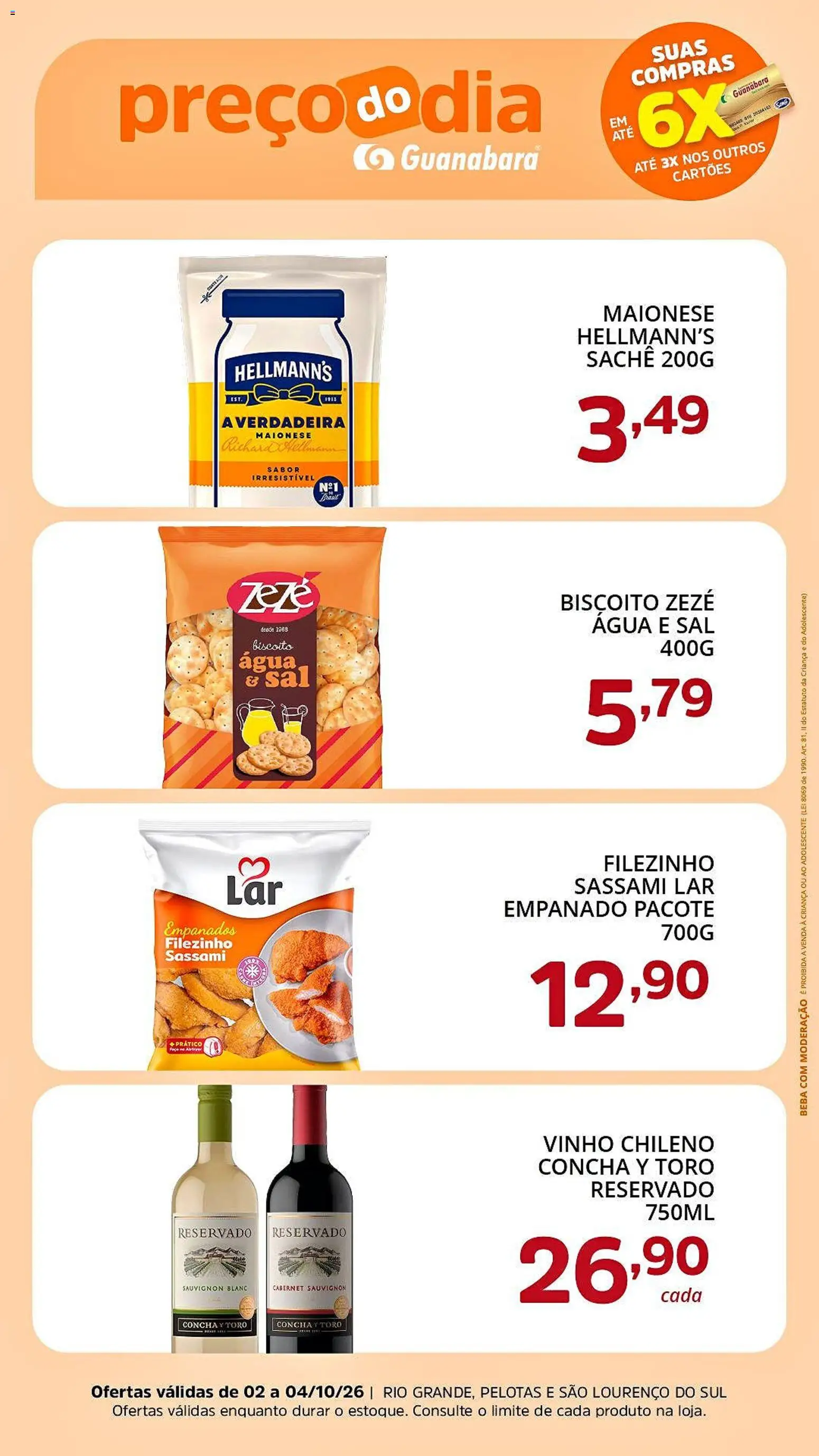 Supermercado Guanabara Folheto - válido de 02/10/2026 | Página: 3