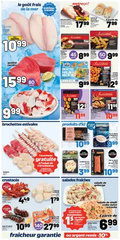 Preview of Metro weekly flyer / circulaire from shop Metro valid from Jul 9, 2026 | Page: 11 | Products: Fish