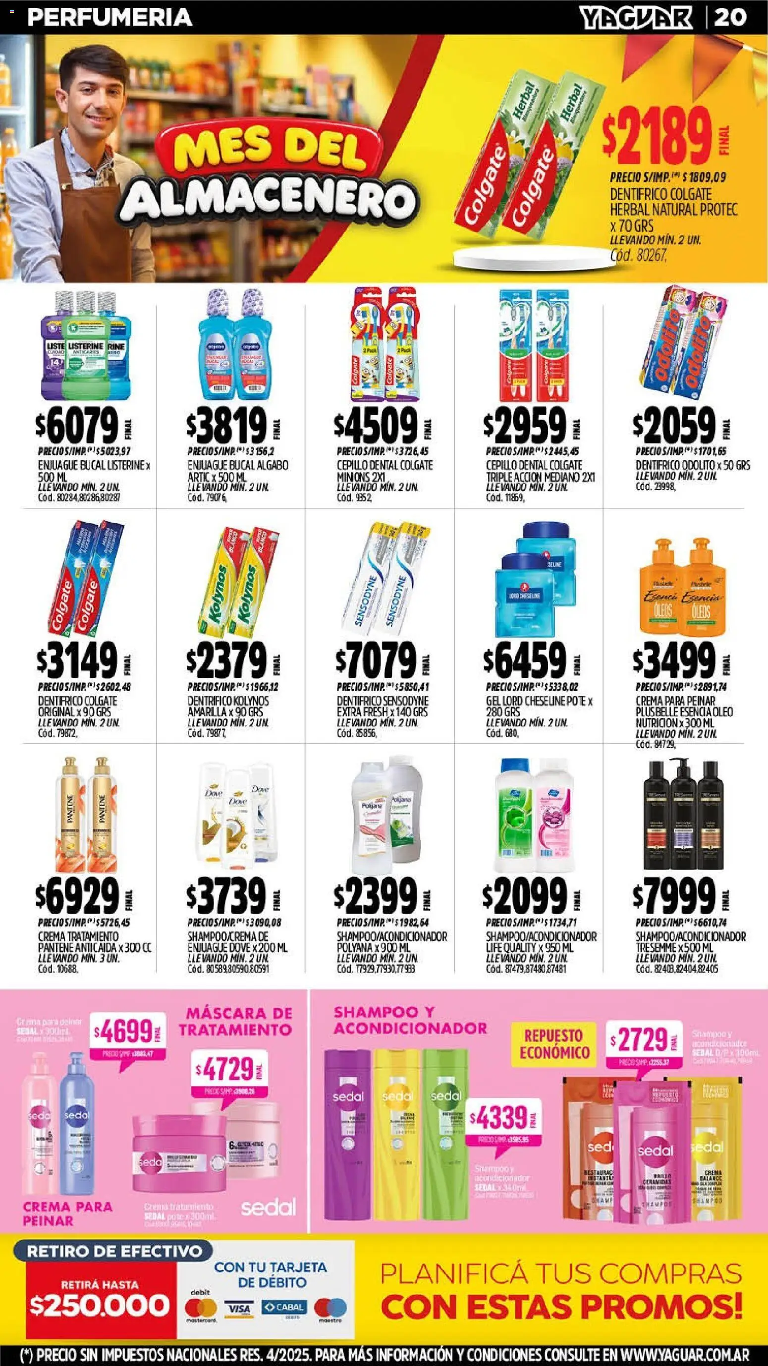 Yaguar catálogo │ válido desde el 14/09/2026 | Página: 21 | Productos: Cepillo, Shampoo, Enjuague bucal, Crema