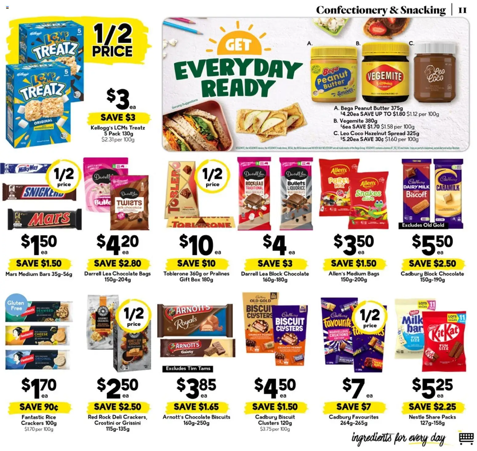 Drakes catalogue - valid from 22.04.2026 | Page: 11 | Products: Dairy, Chocolate, Chicken, Vegemite