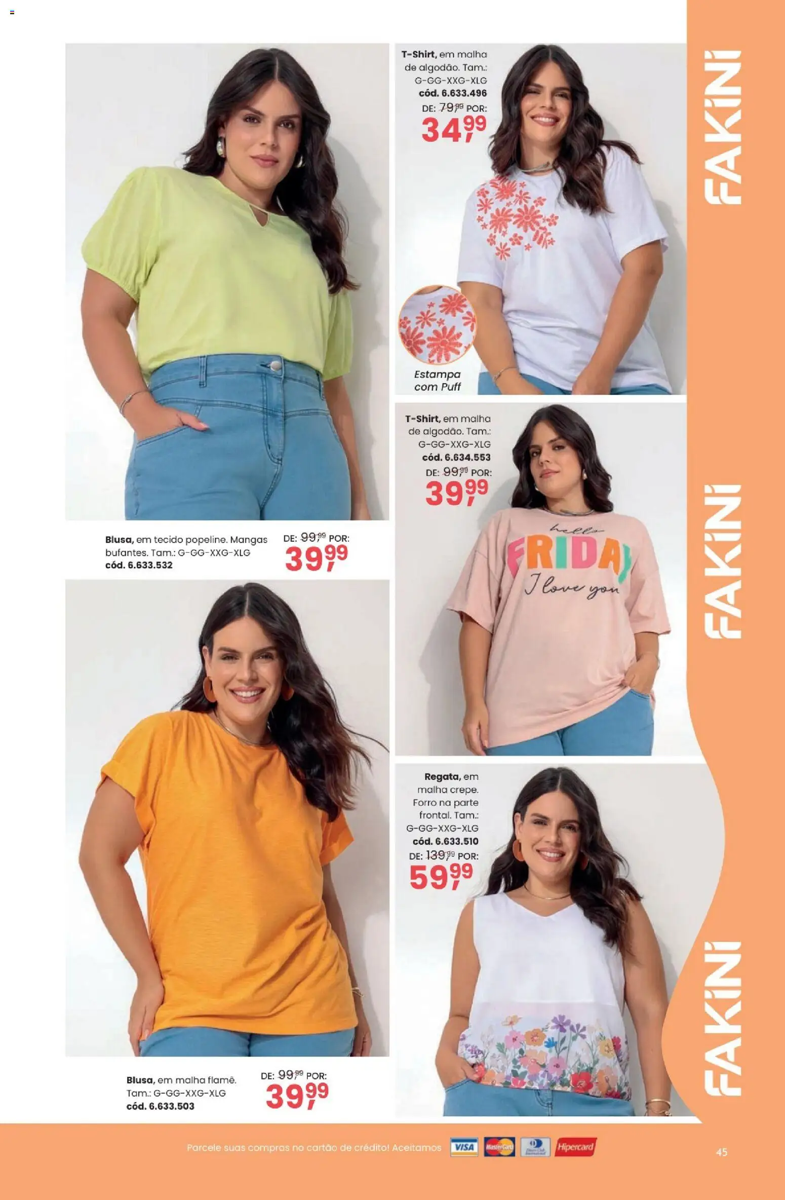 Quatro Estações Folheto - válido de 03.03.2026 | Página: 45 | Produtos: Tecido, Puff, Mangas