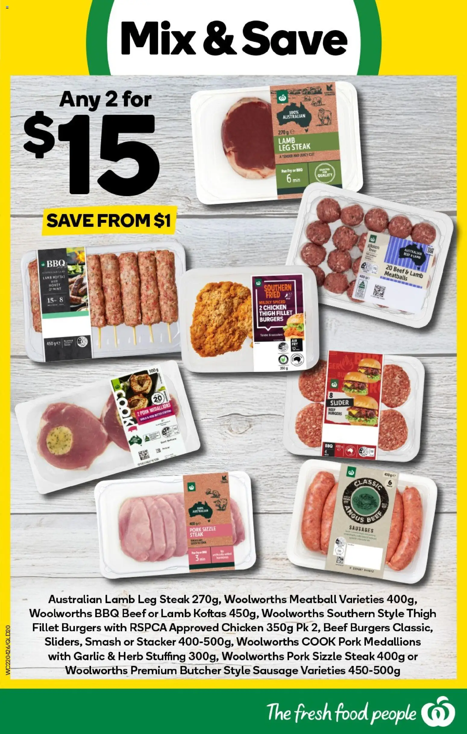 Woolworths catalogue - valid from 22.04.2026 | Page: 20 | Products: Herb, Honey, Lamb, Garlic