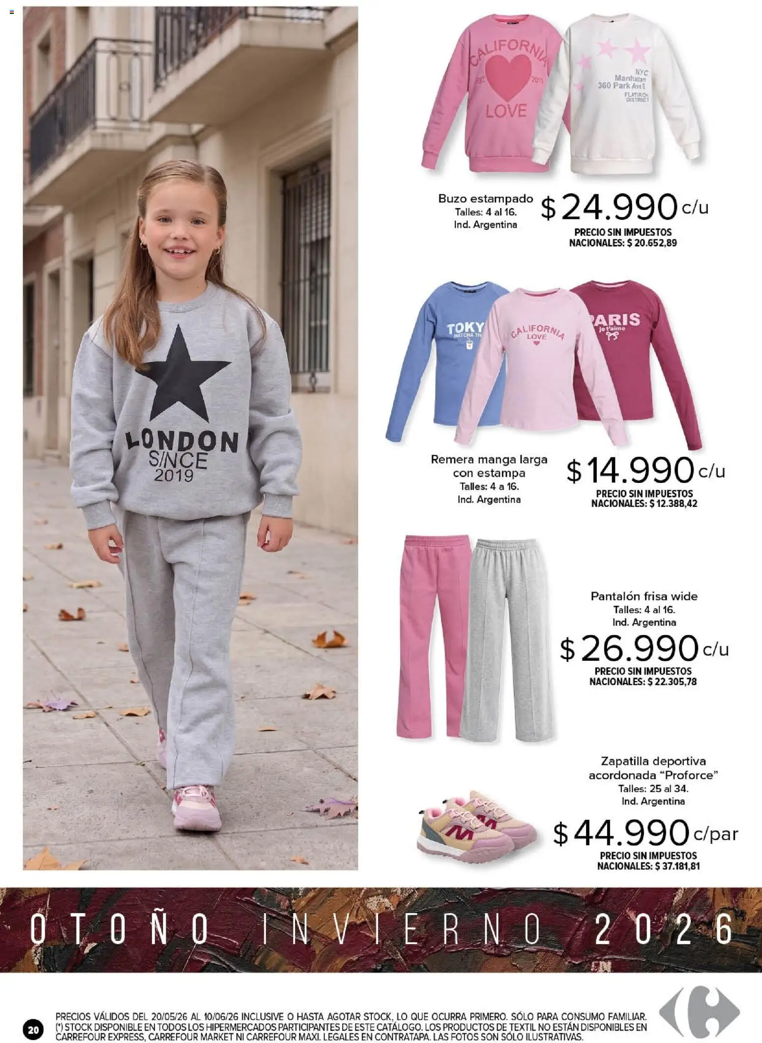 Carrefour - Tex | Otoño - Invierno │ válido desde el 20.05.2026 | Página: 20