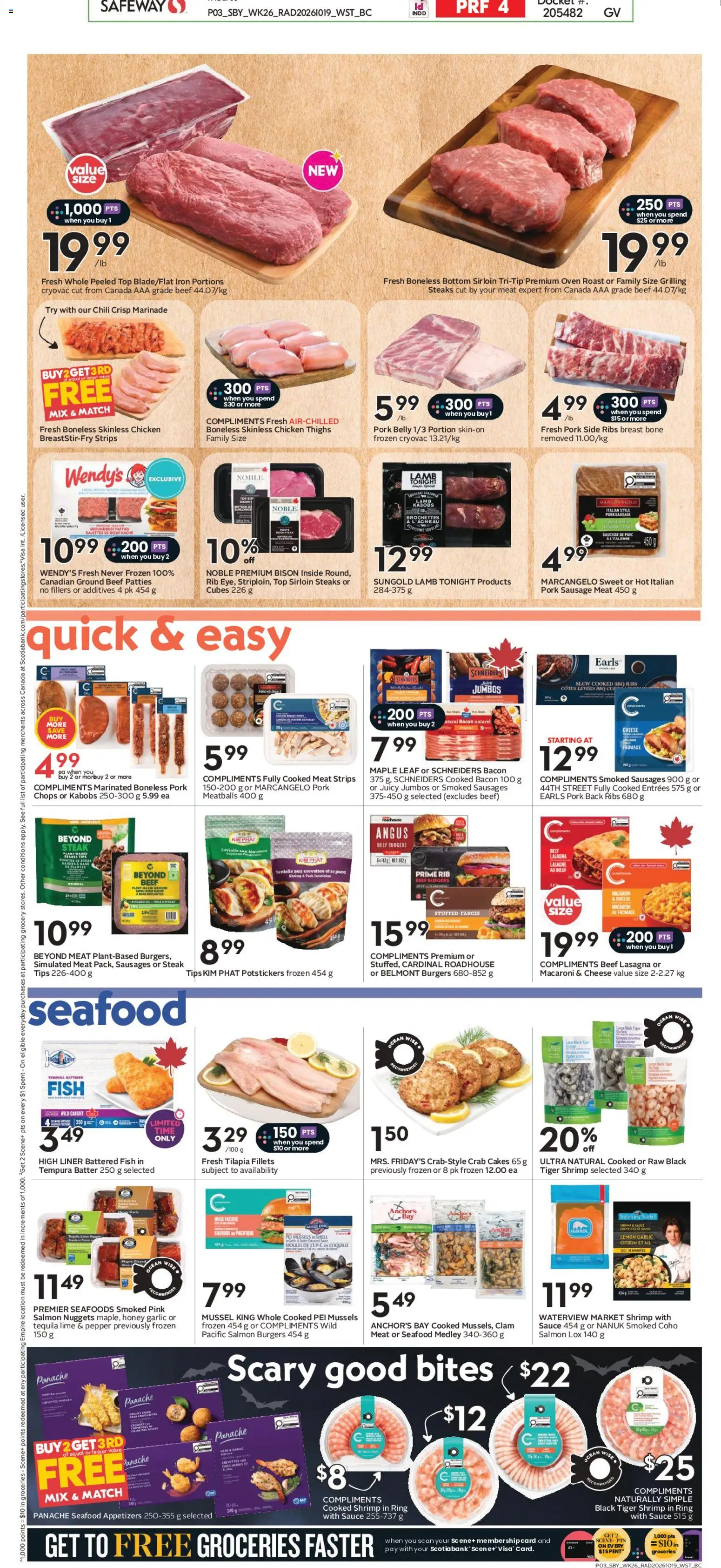 Safeway flyer valid from Oct 22, 2026 | Page: 4