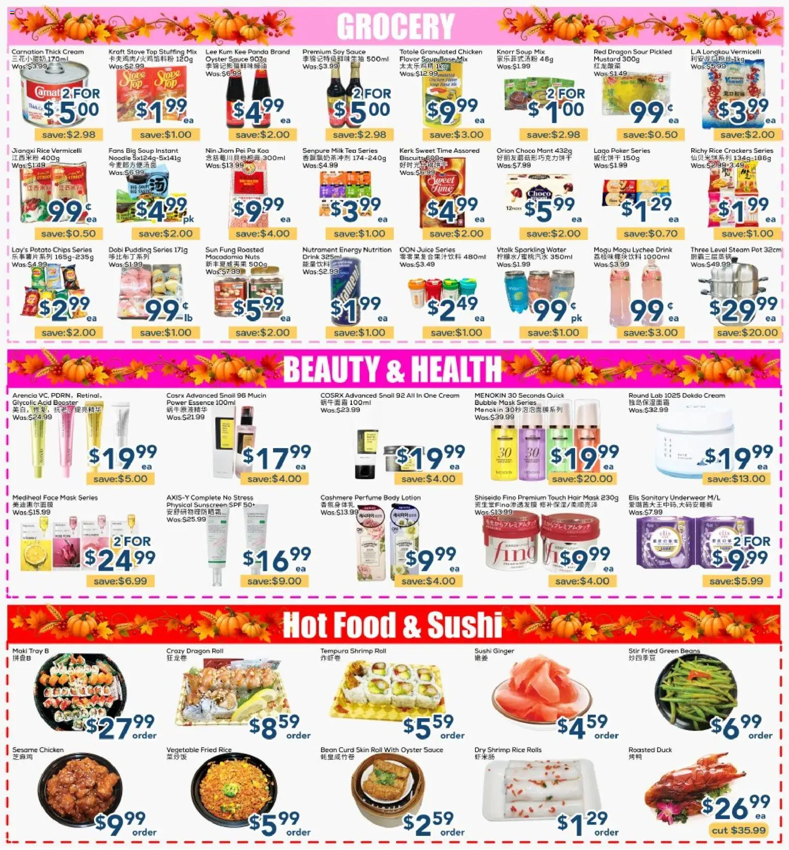 Oceans flyer valid from Oct 9, 2026 | Page: 3