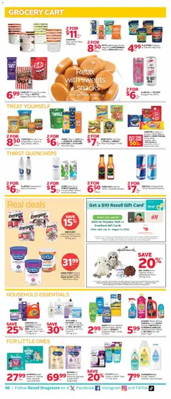 Preview of Rexall weekly flyer / circulaire from shop Rexall valid from Jul 31, 2026 | Page: 21