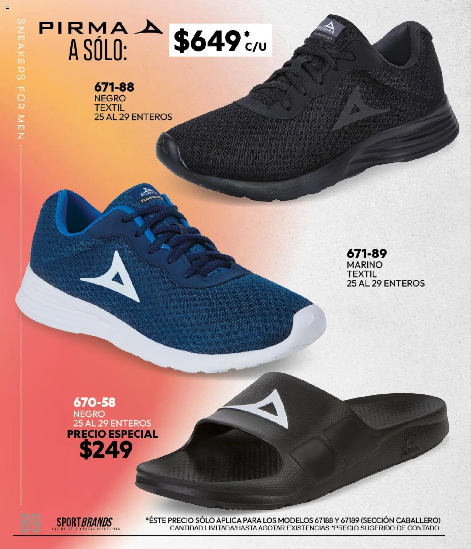 Nuevas ofertas de Cklass válidas en toda la República Mexicana desde el 11/09/2026. ¡Encuentra las mejores ofertas en Cklass catálogo Sportbrands Dama Invierno! | Página: 265