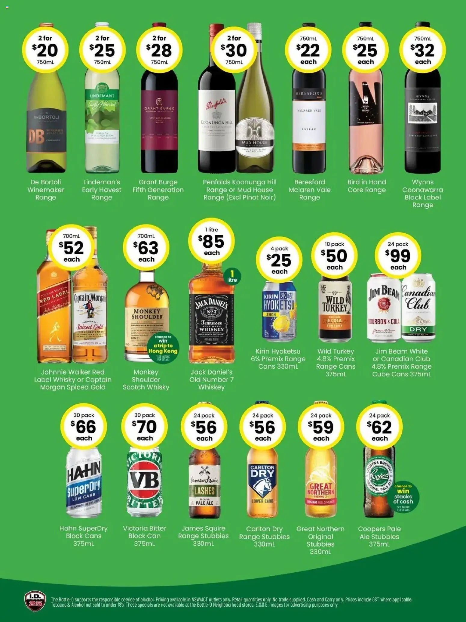 The Bottle-O catalogue - valid from 10.05.2026 | Page: 2 | Products: Bourbon, Whiskey, Lemon, Turkey