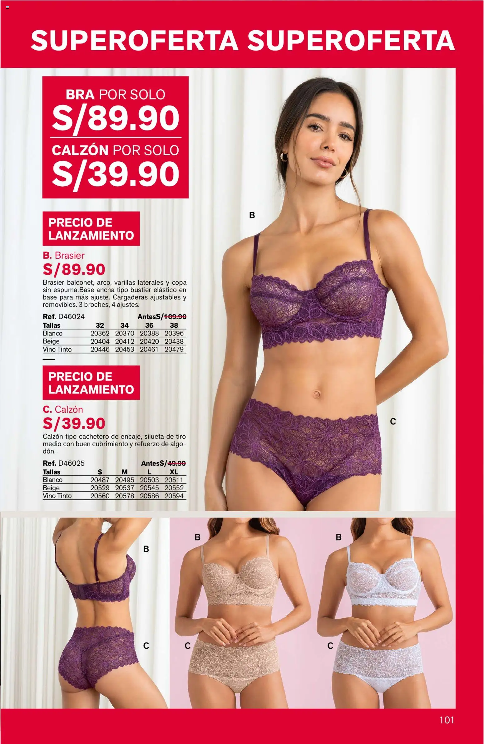 Catálogo Leonisa válido desde 04/08/2026 | Página: 101 | Productos: Vino
