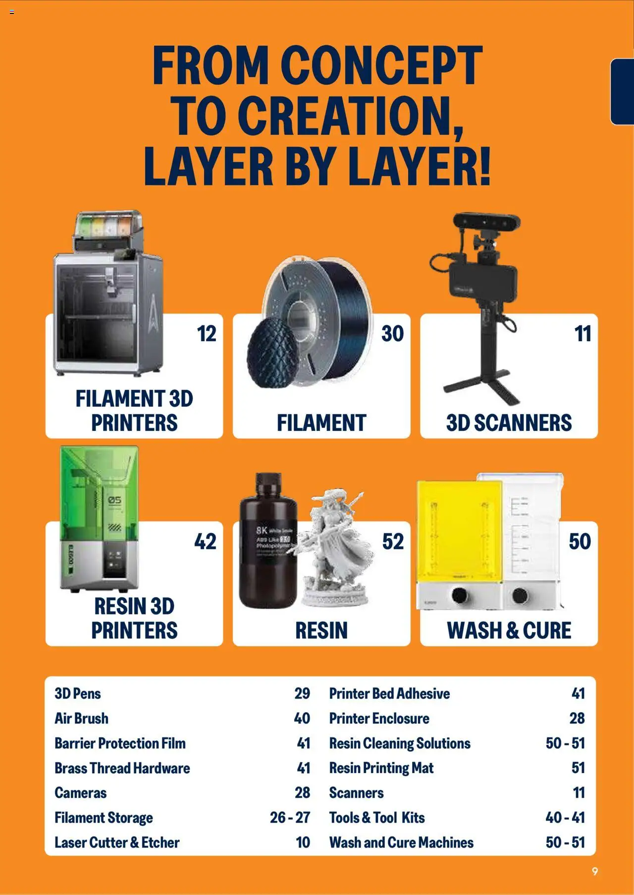 Jaycar catalogue - valid from 09/07/2025 | Page: 9 | Products: Brush, Printer, Tools, Bed