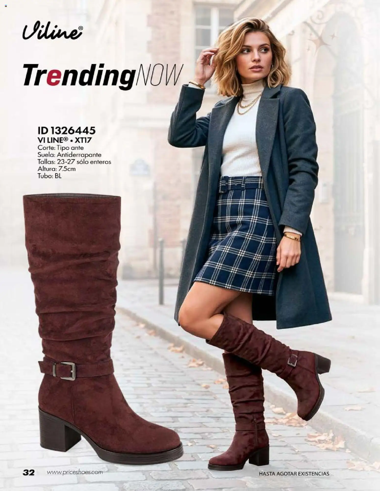 Nuevas ofertas de Price Shoes válidas en toda la República Mexicana desde el 20/10/2026. ¡Encuentra las mejores ofertas en Price Shoes catálogo Botas Largas! | Página: 12