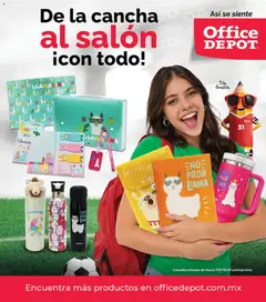 Vista previa de Office Depot catálogo, nuevo folleto de la tienda, válido en México a partir del 01/07/2026