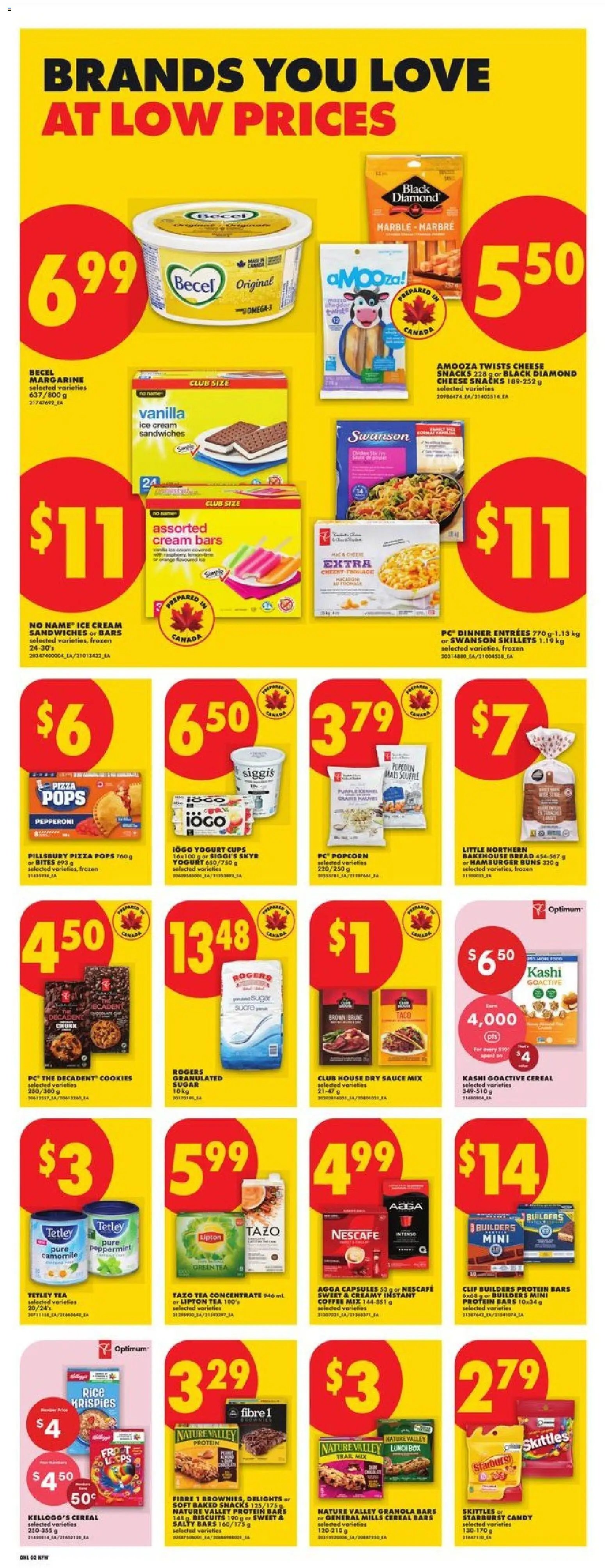 No Frills flyer valid from Jul 9, 2026 | Page: 6 | Products: Rice, PC, Box, Bread