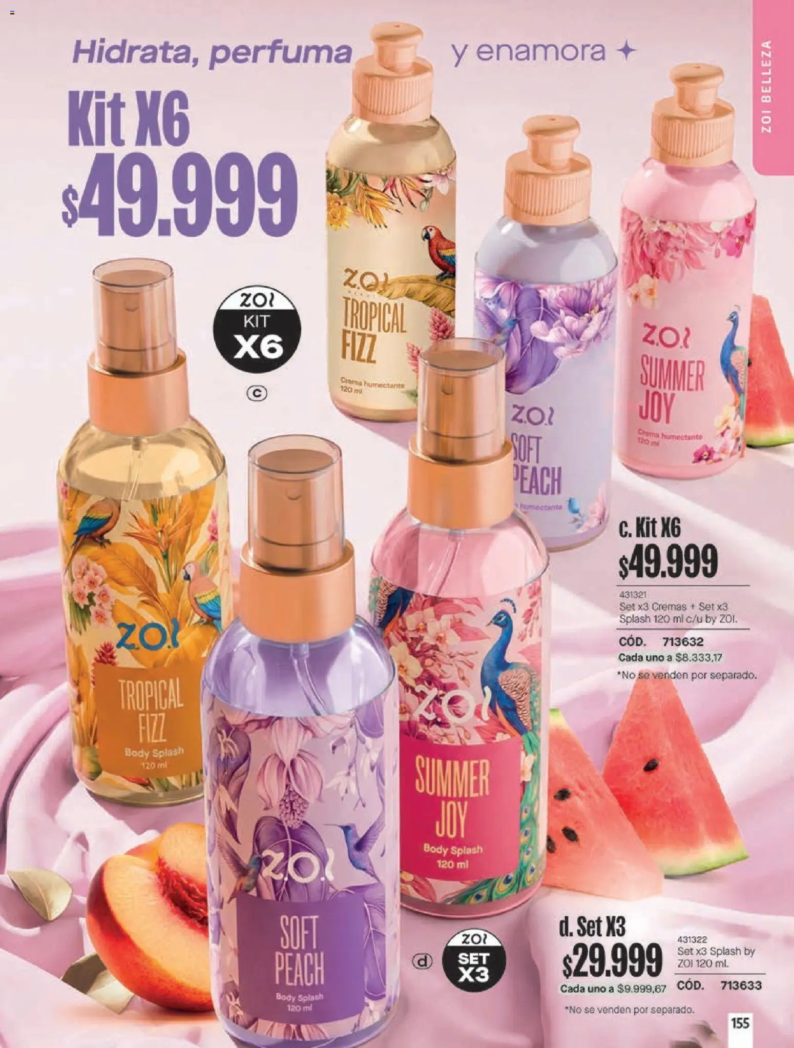 Pacifika revista - valida desde el 18/10/2026 | Página: 155 | Productos: Crema, Body