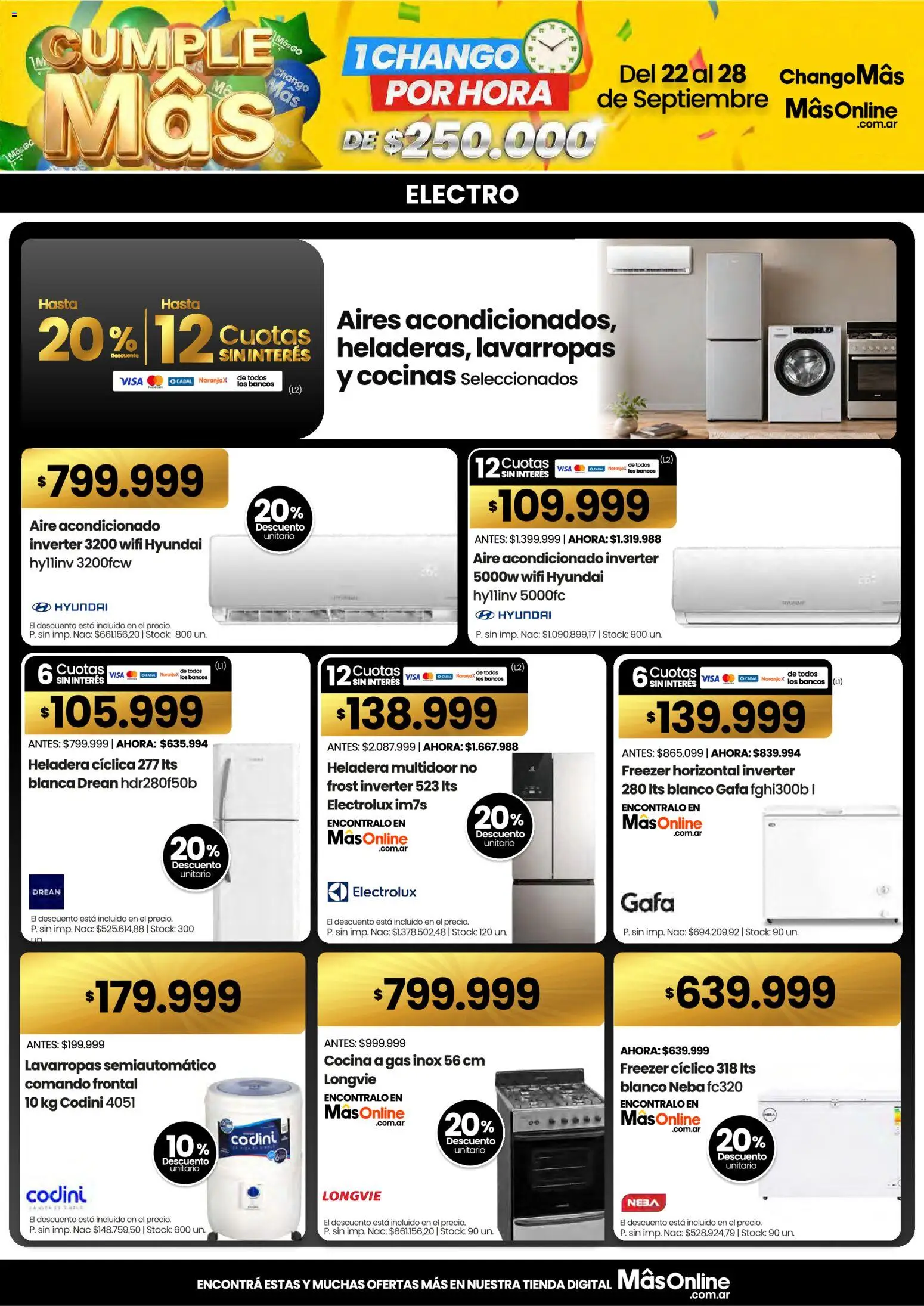 Changomas Ofertas │ válido desde el 22/09/2026 | Página: 10