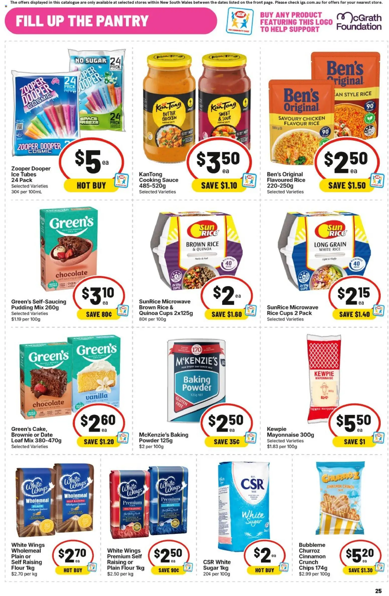 IGA catalogue - valid from 16/09/2026 | Page: 22 | Products: Chocolate, Mayonnaise, Sugar, Date