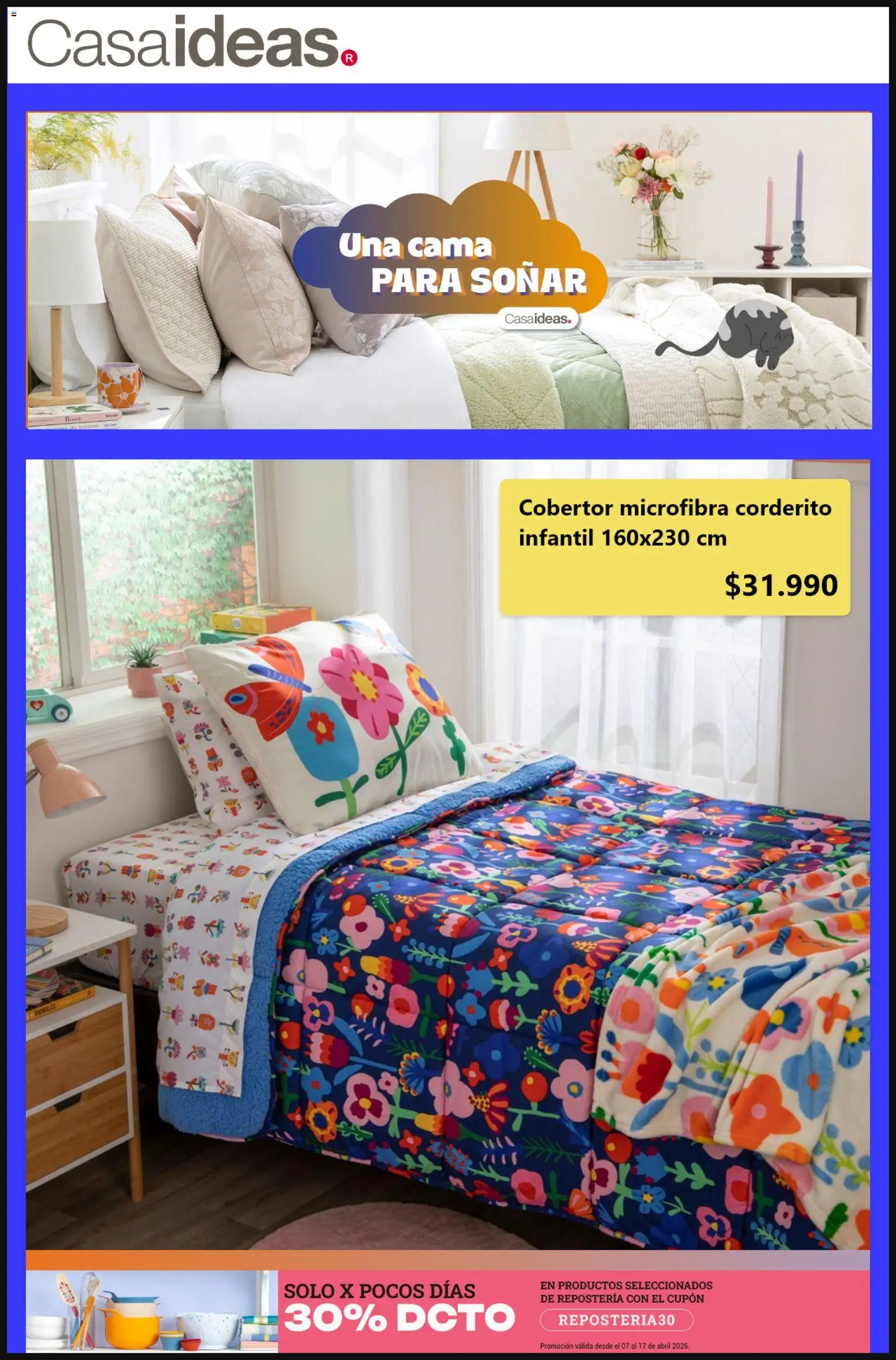 Casaideas Ofertas │ válido desde el 26.05.2026 | Página: 5 | Productos: Cobertor, Cama