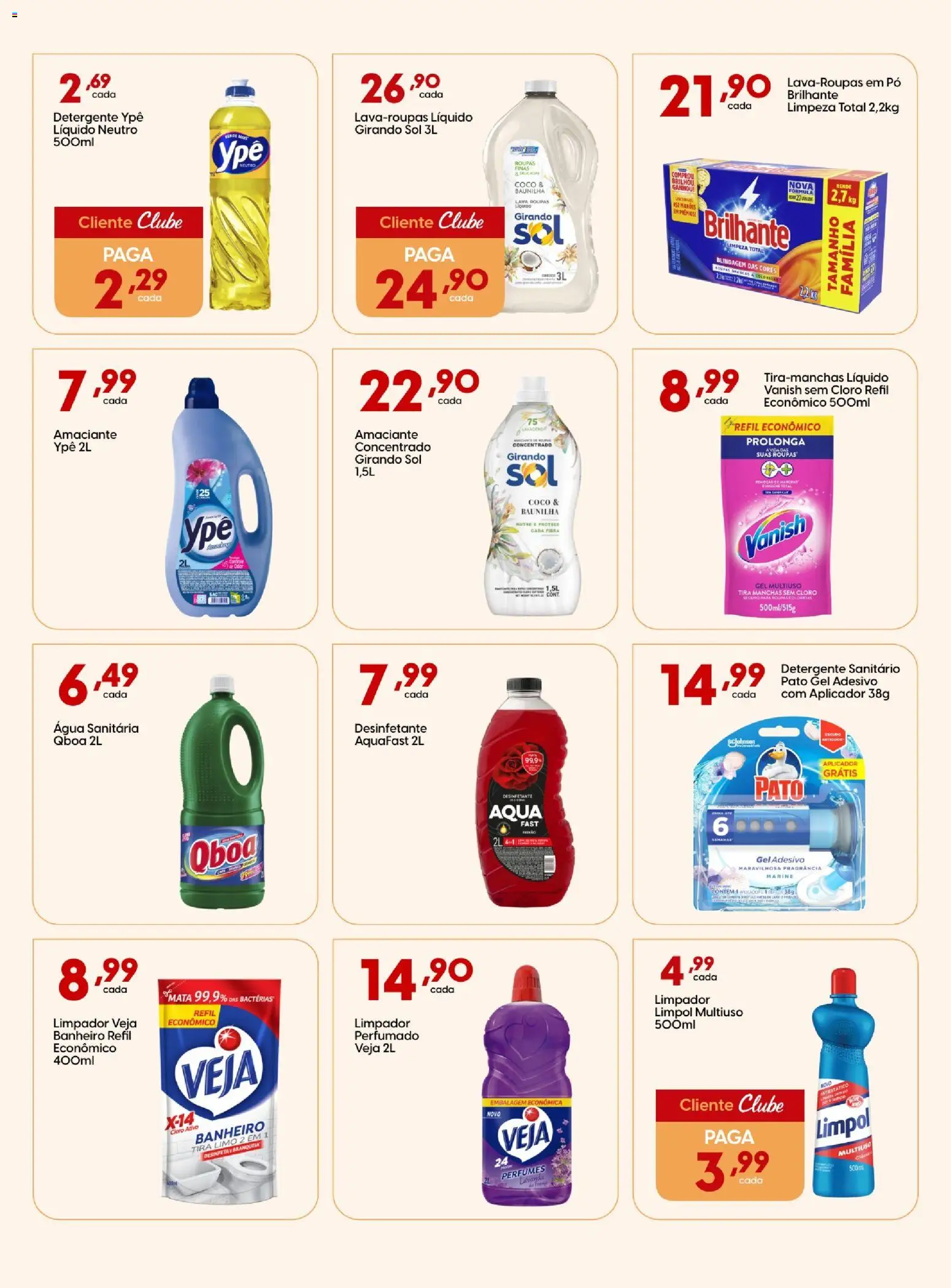 Rissul Folheto - válido de 13/08/2026 | Página: 15 | Produtos: Pó, Tira manchas, Girando sol, Amaciante