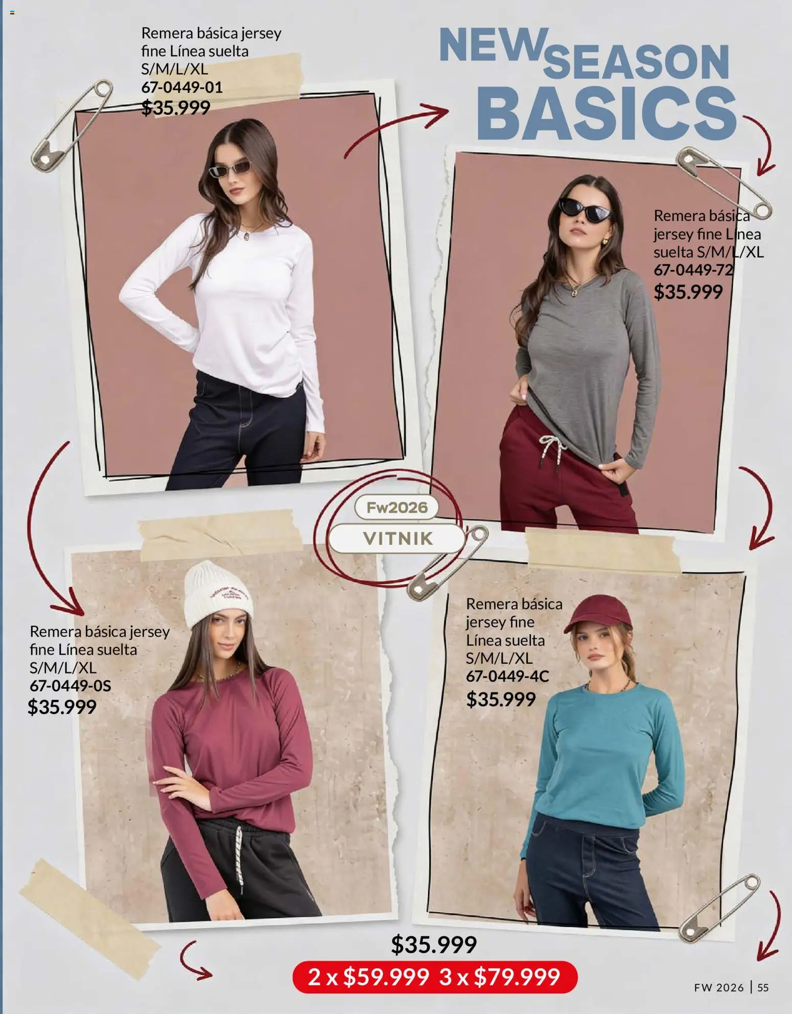 Vitnik - Mujer │ válido desde el 05/08/2026 | Página: 55 | Productos: Remera