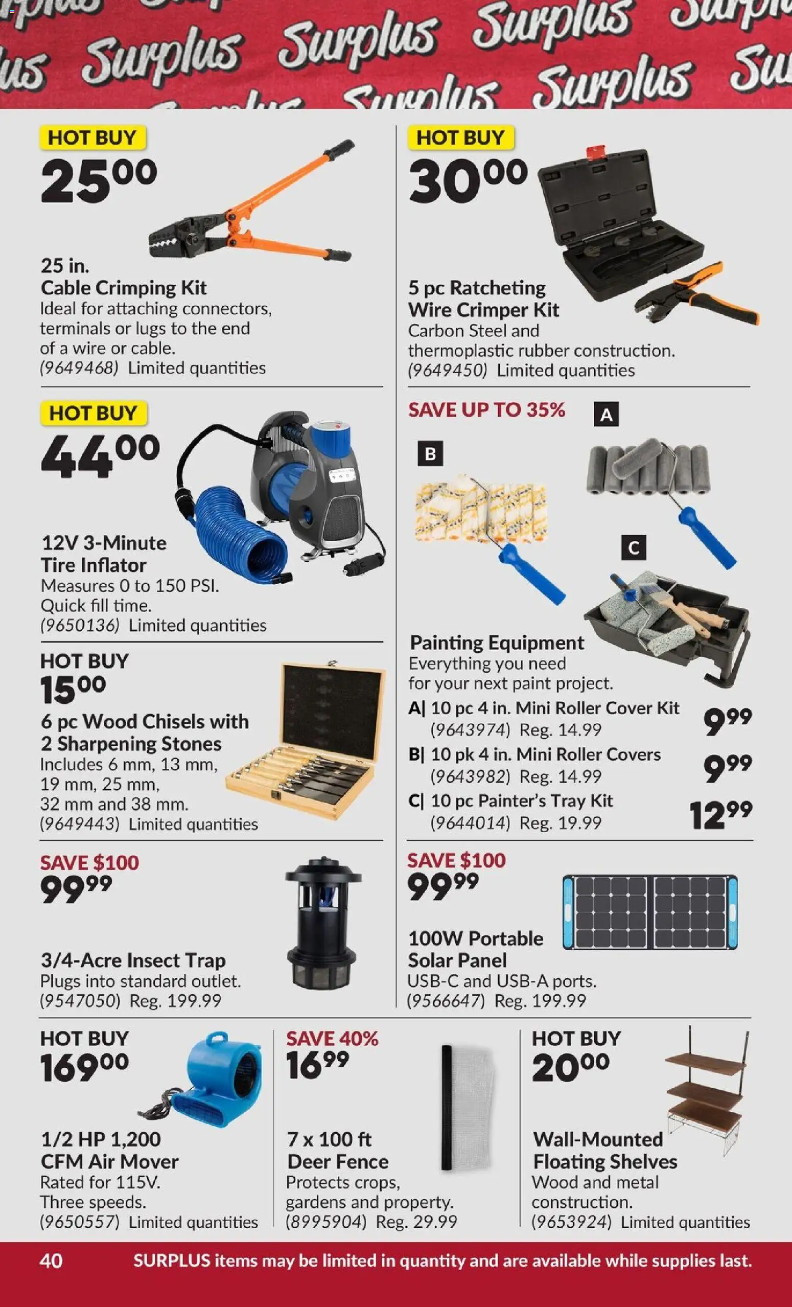 Princess Auto flyer valid from Oct 6, 2026 | Page: 46 | Products: PC, Cable