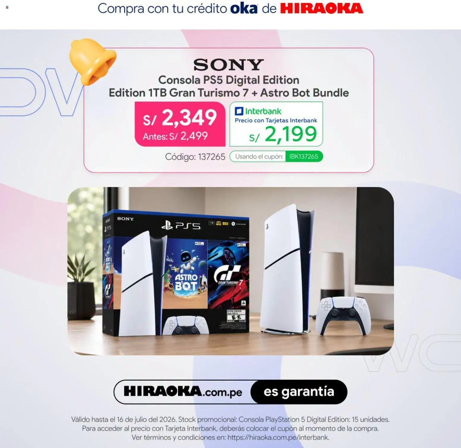 Catálogo Hiraoka válido desde 13/07/2026 | Página: 7
