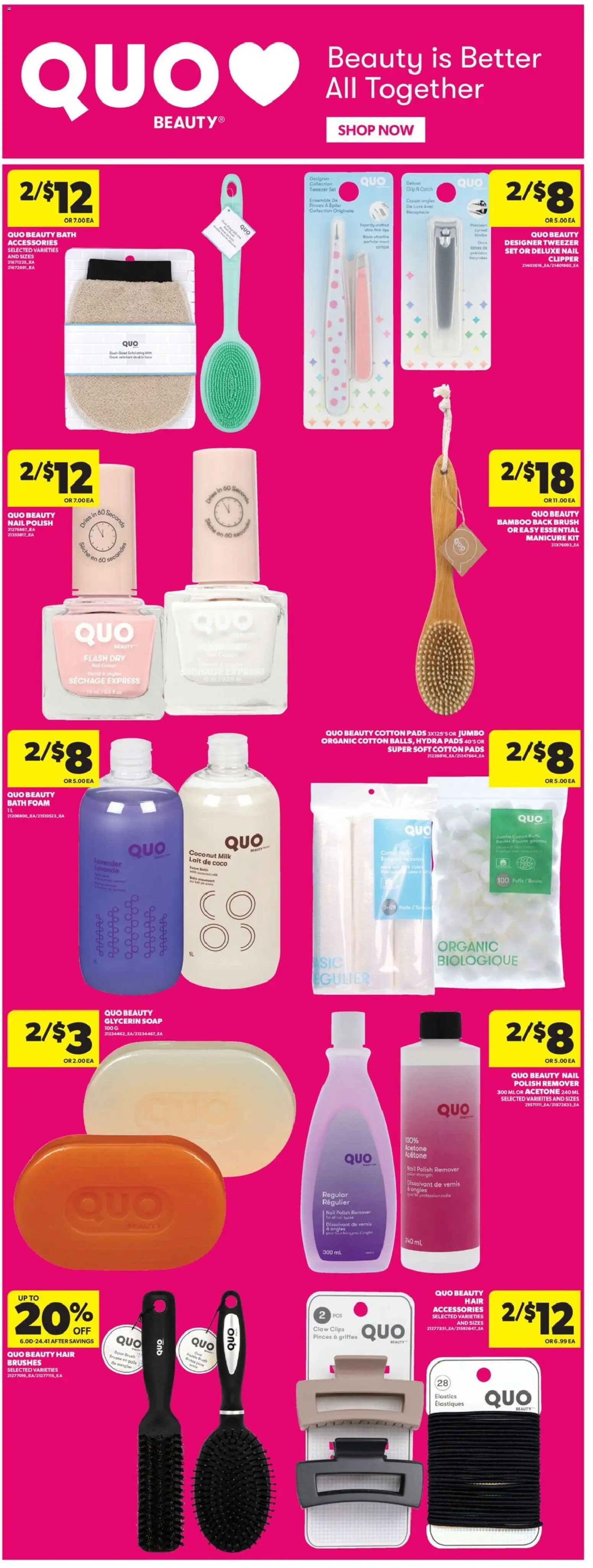Real Canadian Superstore flyer valid from Jul 16, 2026 | Page: 11 | Products: Brush, Soap, Bath, Milk