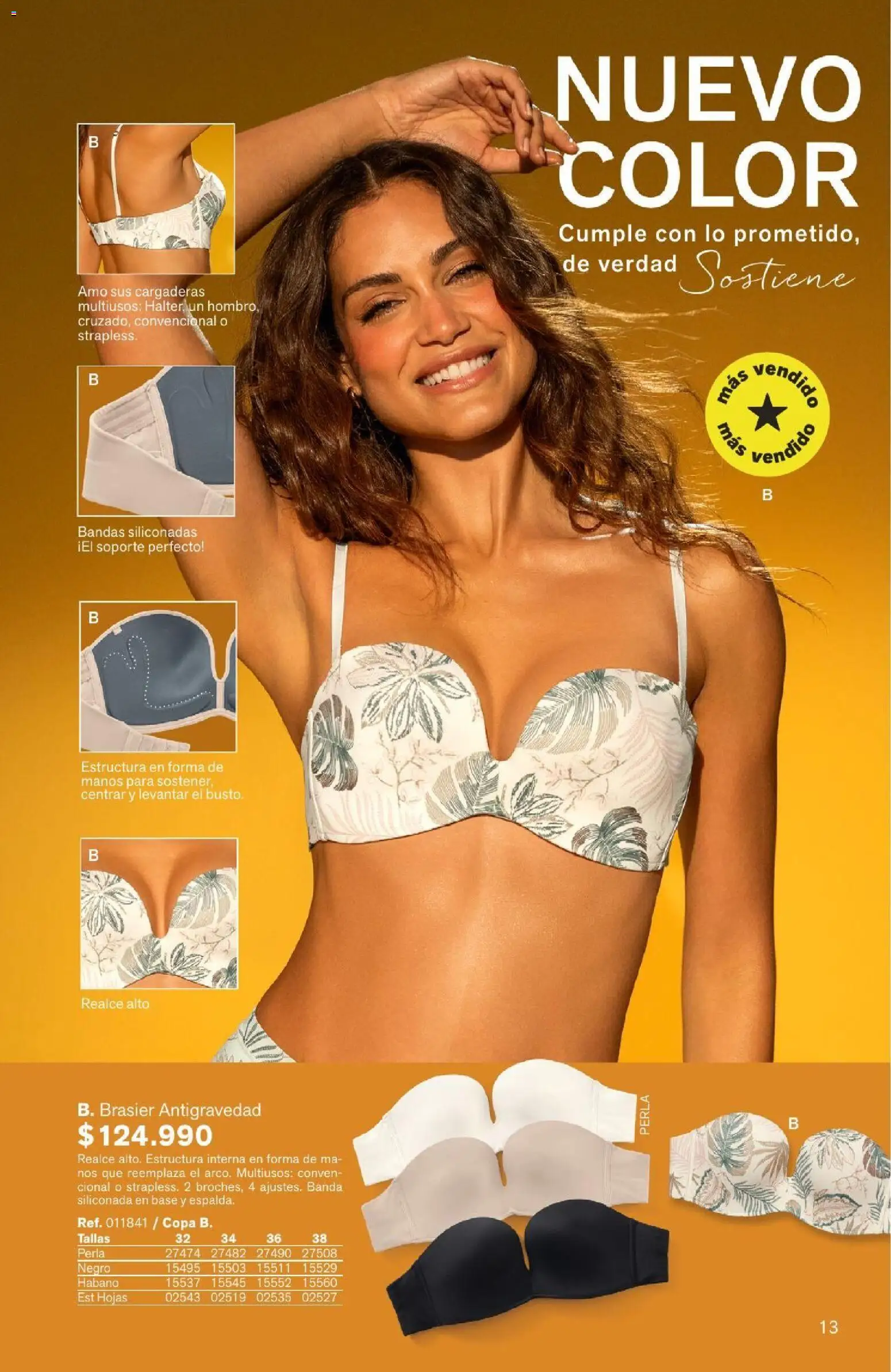 Leonisa revista - valida desde el 04/08/2026 | Página: 13 | Productos: Brasier