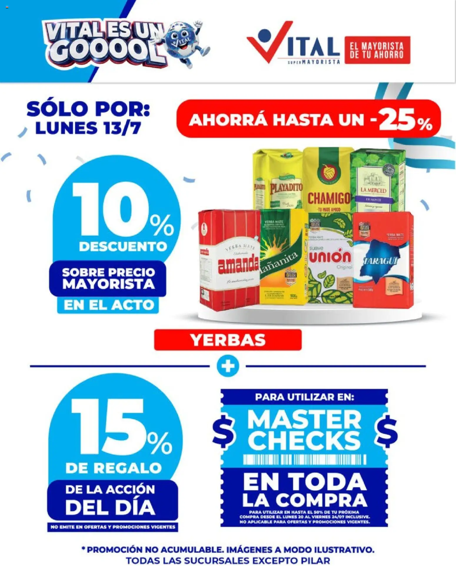 Vital - Ahorrá │ válido desde el 13/07/2026 | Página: 2 | Productos: Mate, Sobre, Yerba