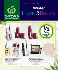 Preview of Woolworths Winter Health & Beauty - valid from 24/06/2026