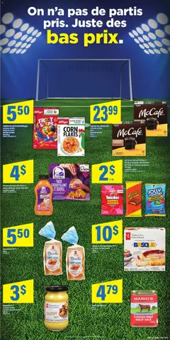 Preview of Maxi weekly flyer / circulaire from shop Maxi valid from Jun 25, 2026 | Page: 12 | Products: Beef, Flakes, PC, Game