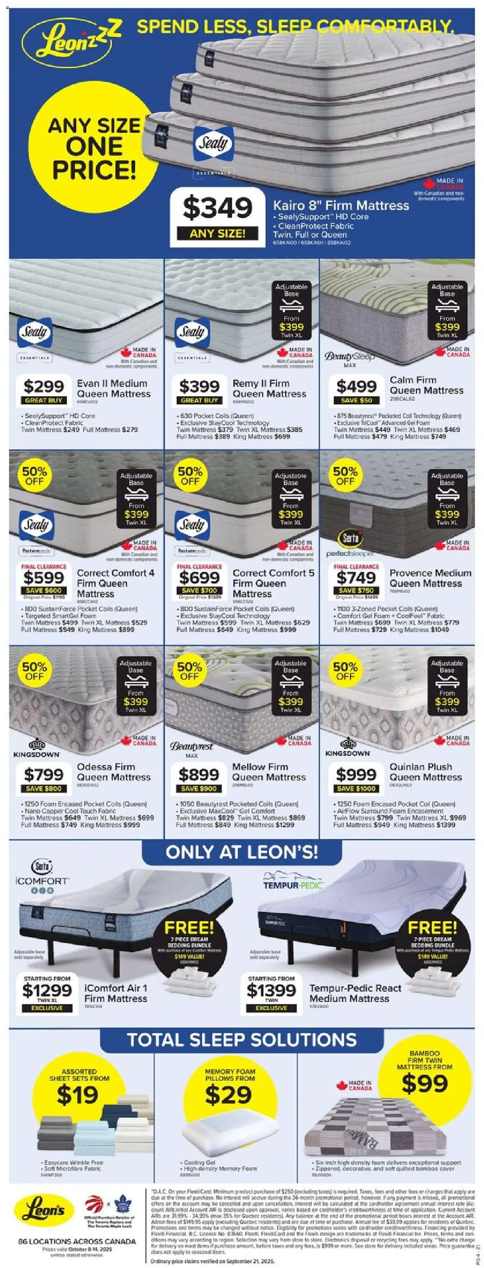 Leon's flyer valid from Oct 8, 2026 | Page: 4