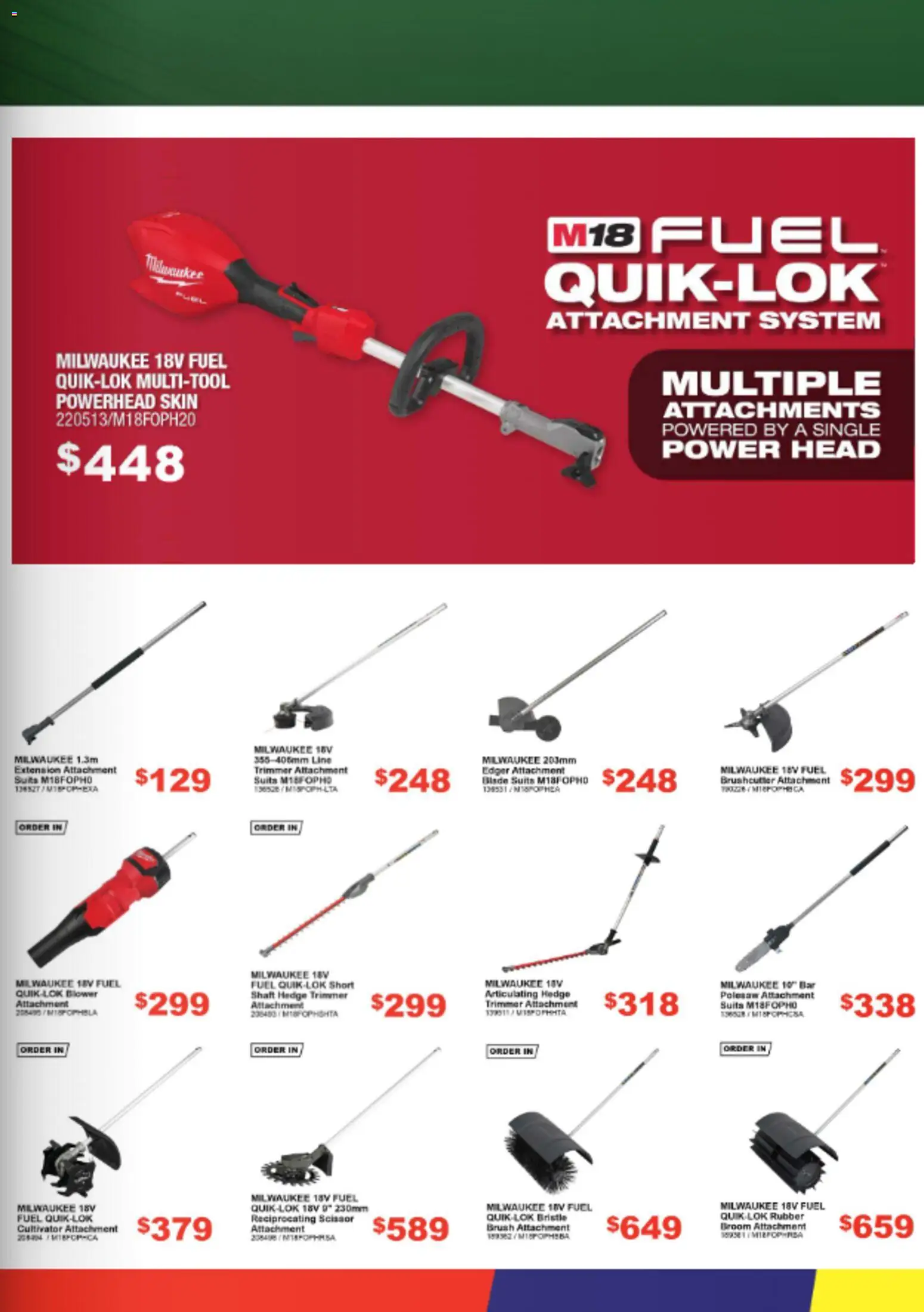 Total Tools catalogue - valid from 01/10/2026 | Page: 3 | Products: Brush, Scissor, Broom